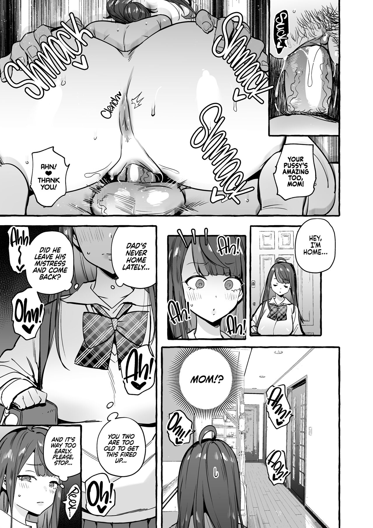 Hypnosis Netorare 2.0: Mother and Daughter page 23