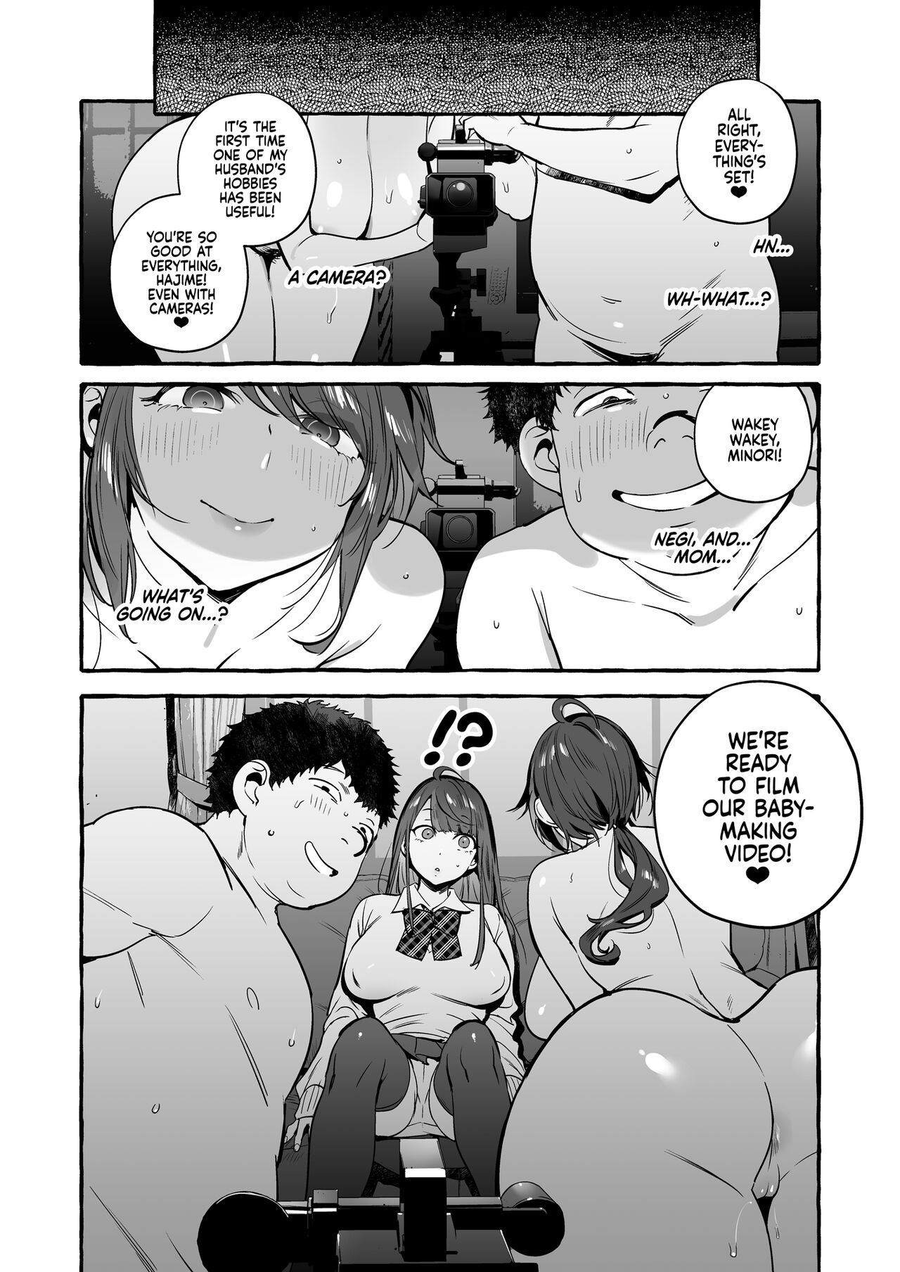 Hypnosis Netorare 2.0: Mother and Daughter page 26