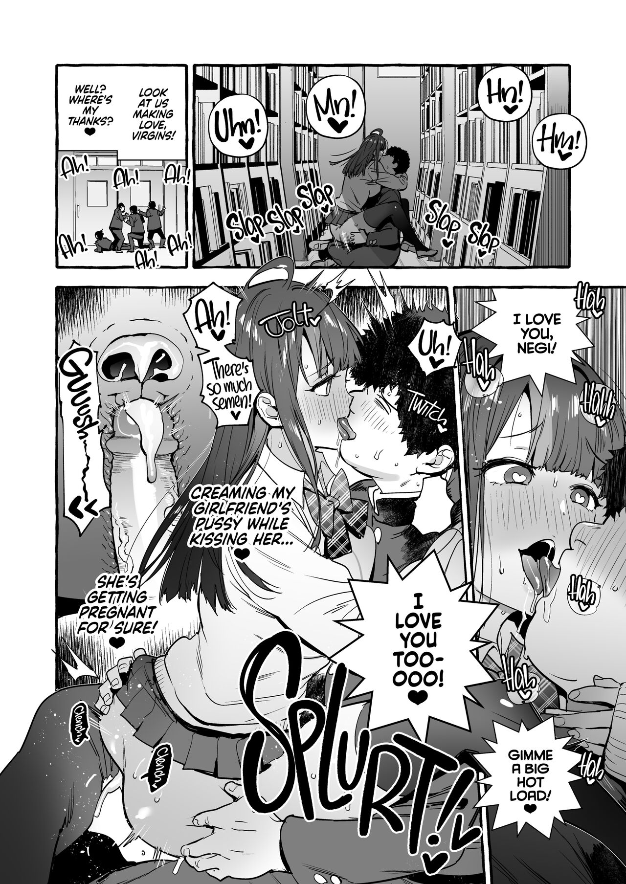 Hypnosis Netorare 3.0: Mother and Daughter END page 23