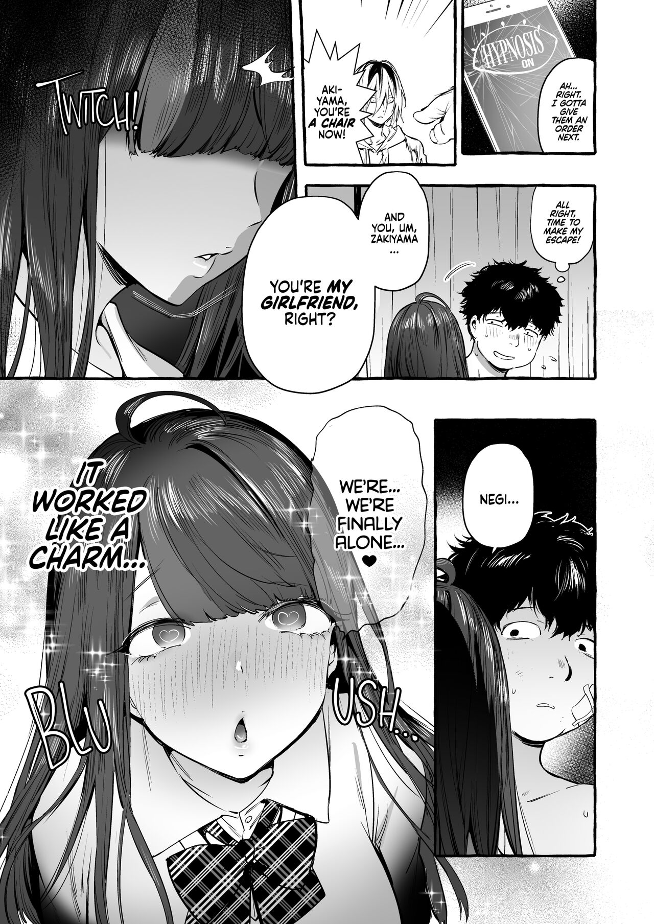 Hypnosis Netorare Girlfriend page 12