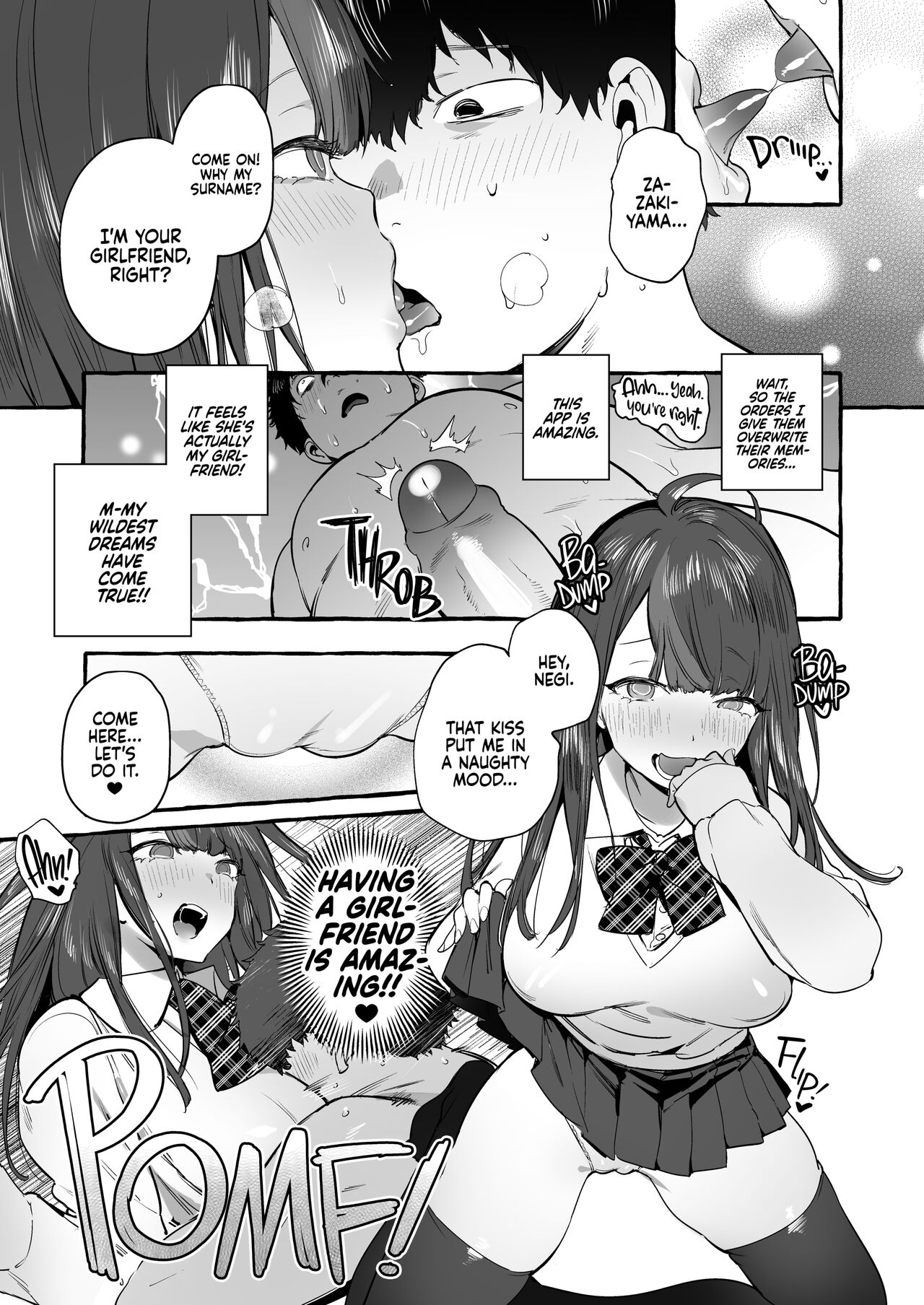 Hypnosis Netorare Girlfriend page 14