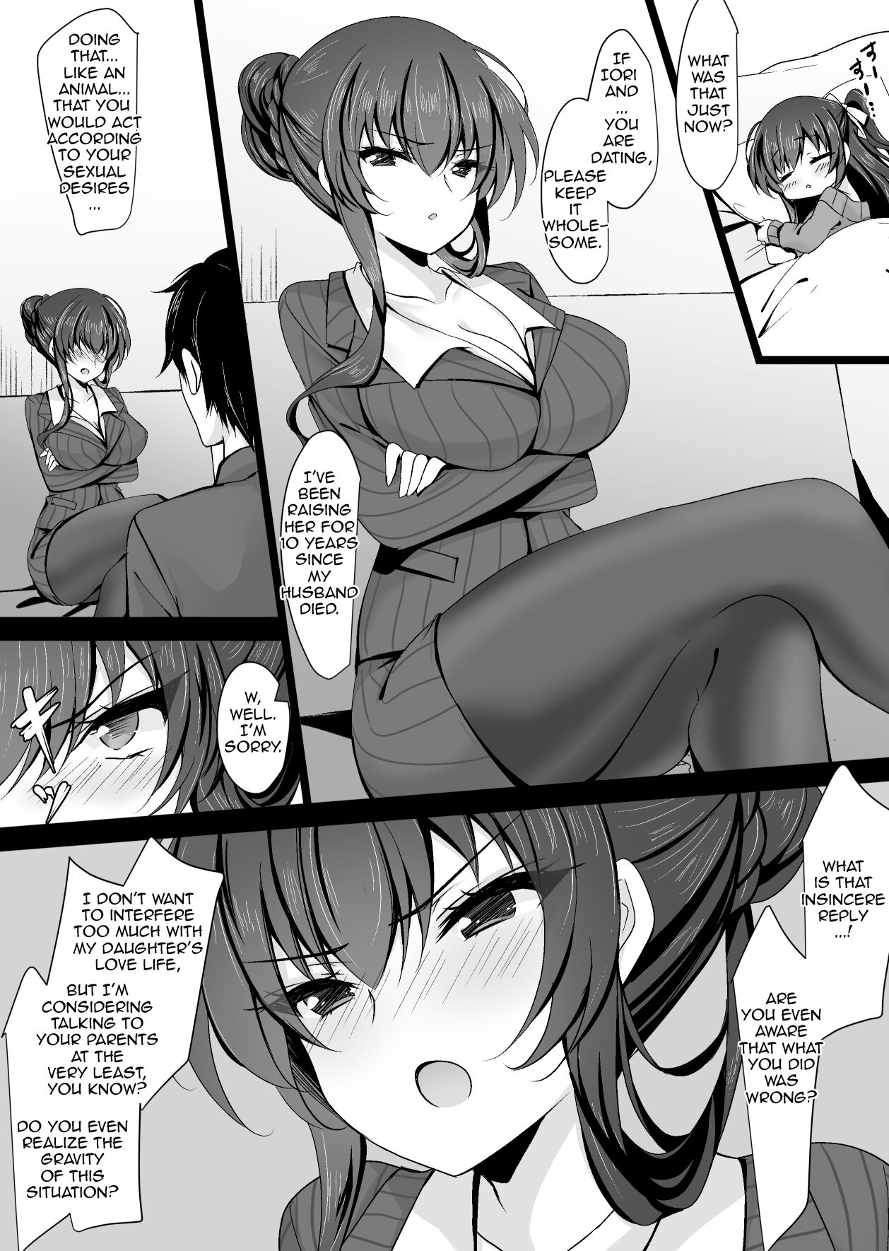Hypnotic Girlfriend Girlfriend's Mother Ouka Takanashi page 16