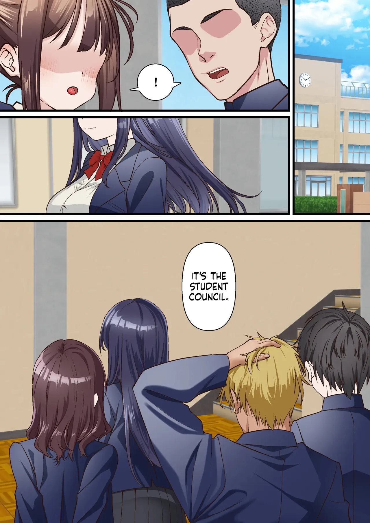 Hypnotic Playboy and the NTR Student Council 3 page 4