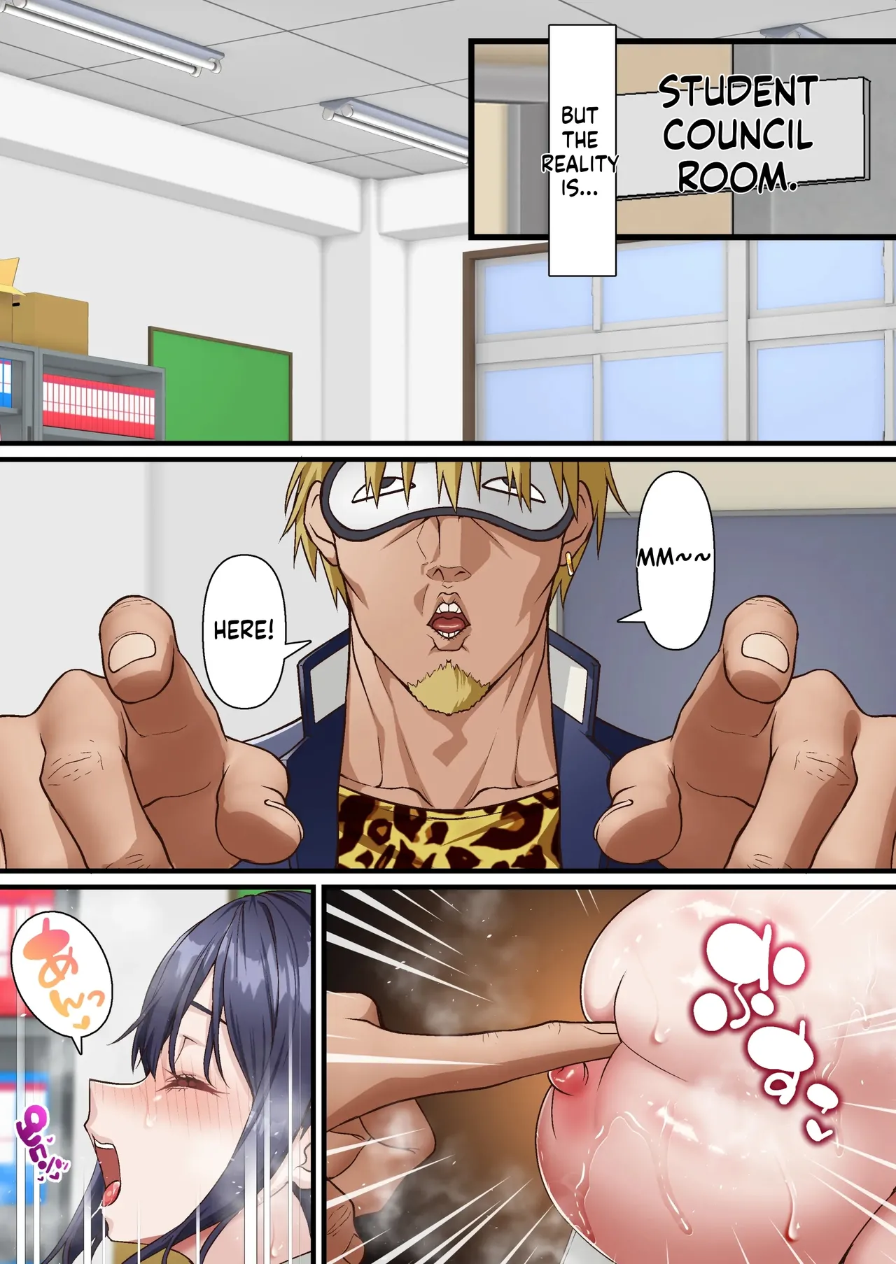 Hypnotic Playboy and the NTR Student Council 3 page 7