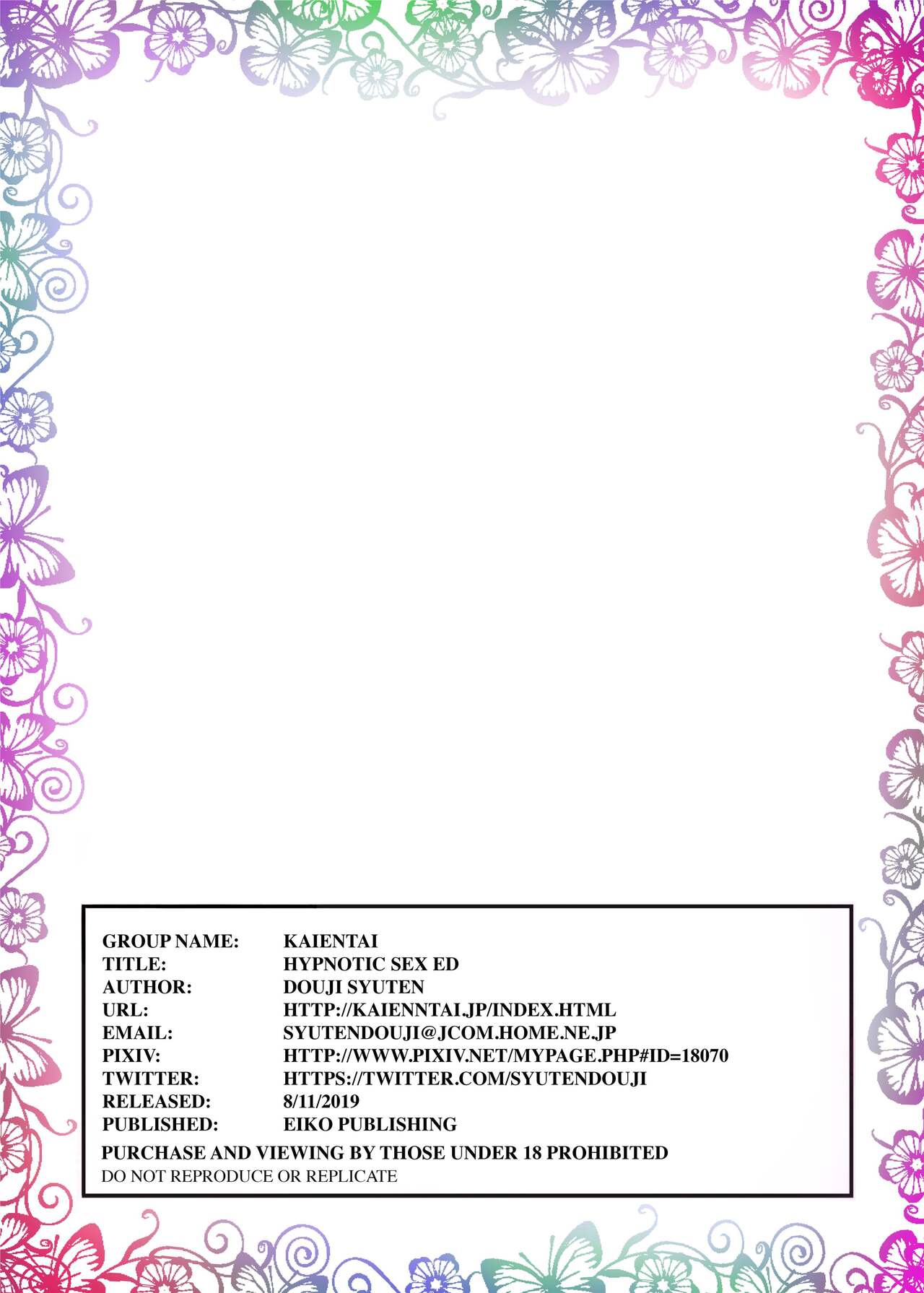 Hypnotic Sex Ed: You're Teaching Me Sex Ed, Right? page 40