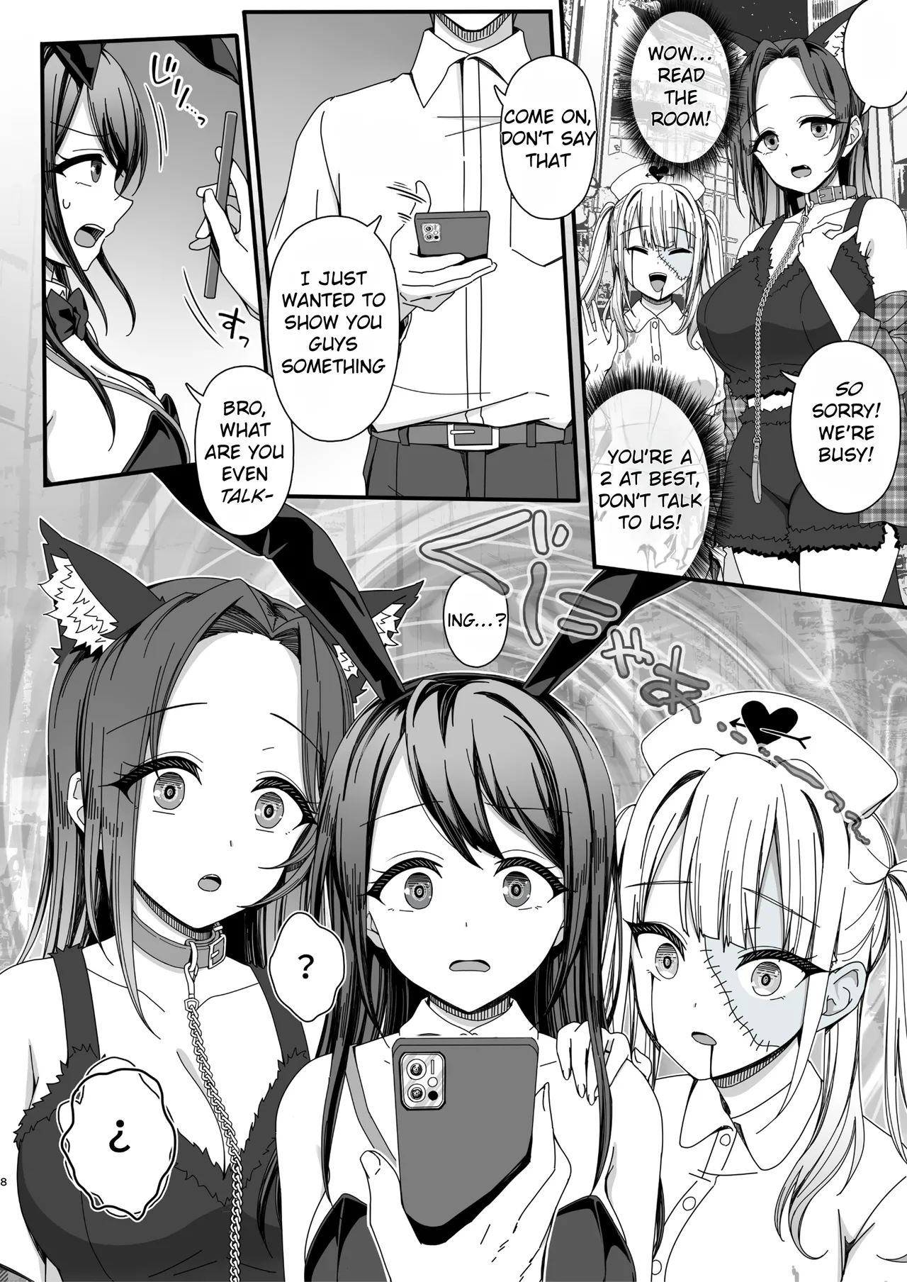 Hypnotism punishment for the girls having fun on Halloween!! page 8