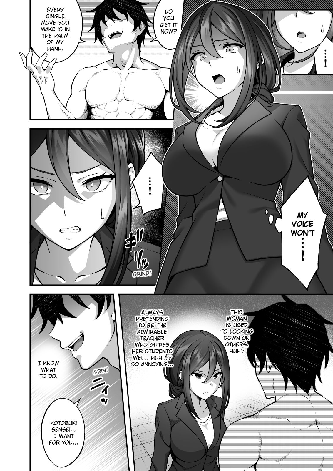 Hypnotism School 3: Thanks to Hypnotism, I Had the High and Mighty Female Teacher in the Palm of My Hands page 13