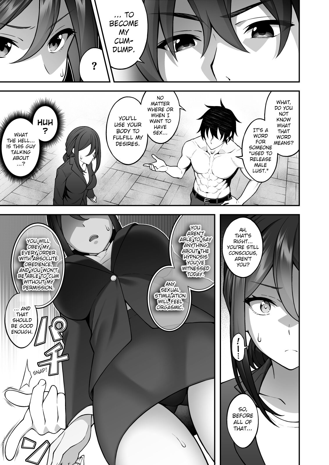 Hypnotism School 3: Thanks to Hypnotism, I Had the High and Mighty Female Teacher in the Palm of My Hands page 14