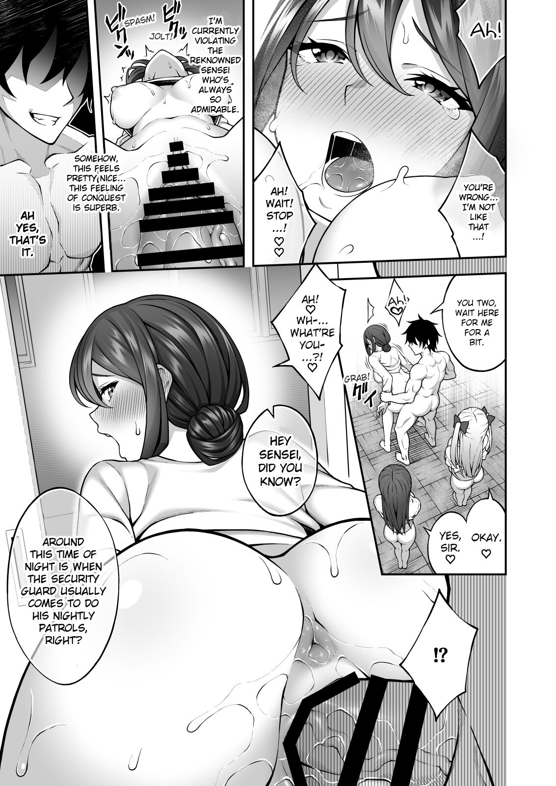 Hypnotism School 3: Thanks to Hypnotism, I Had the High and Mighty Female Teacher in the Palm of My Hands page 22