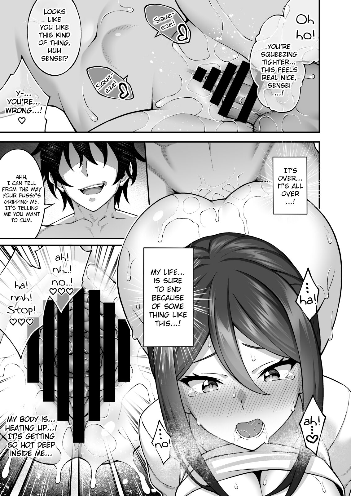 Hypnotism School 3: Thanks to Hypnotism, I Had the High and Mighty Female Teacher in the Palm of My Hands page 24