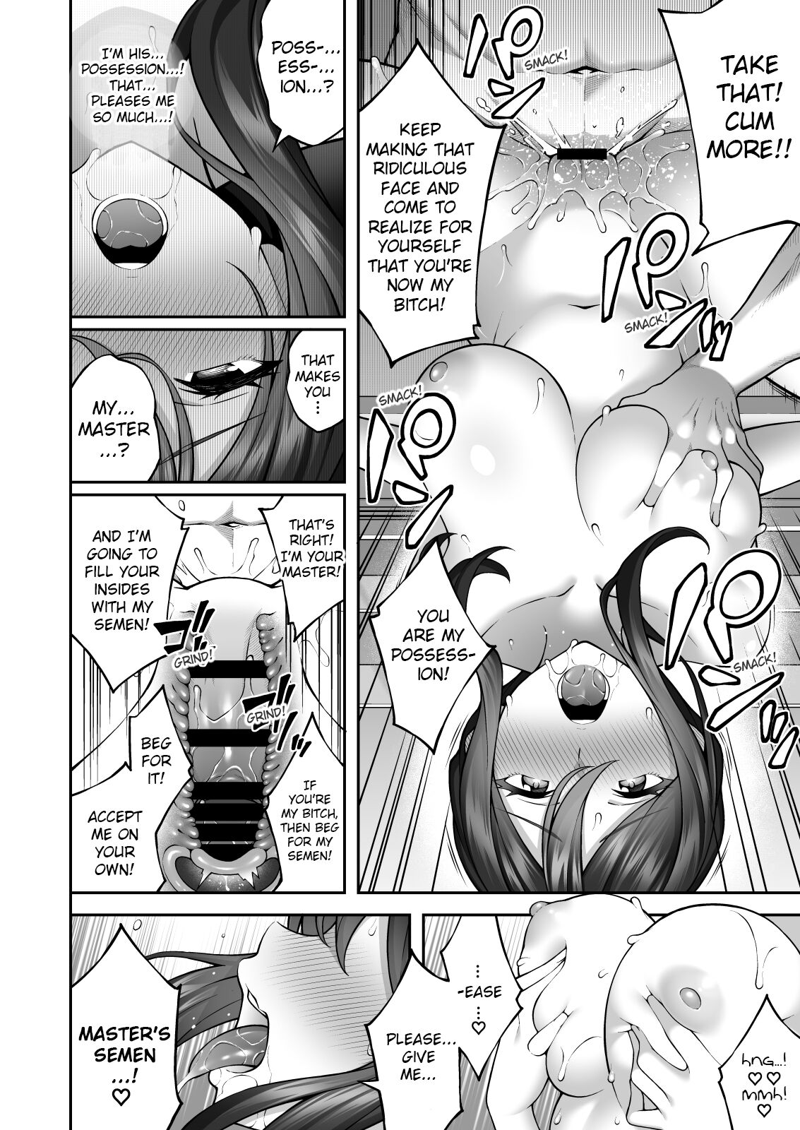 Hypnotism School 3: Thanks to Hypnotism, I Had the High and Mighty Female Teacher in the Palm of My Hands page 35