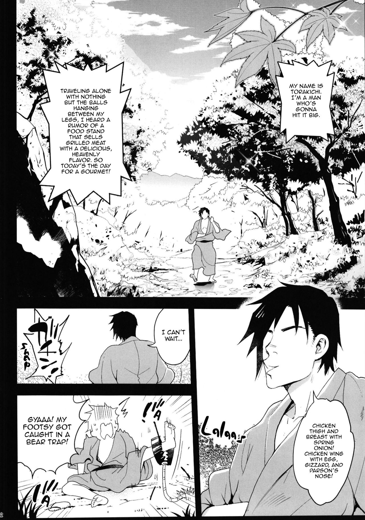 Hypnotized Mokou page 3