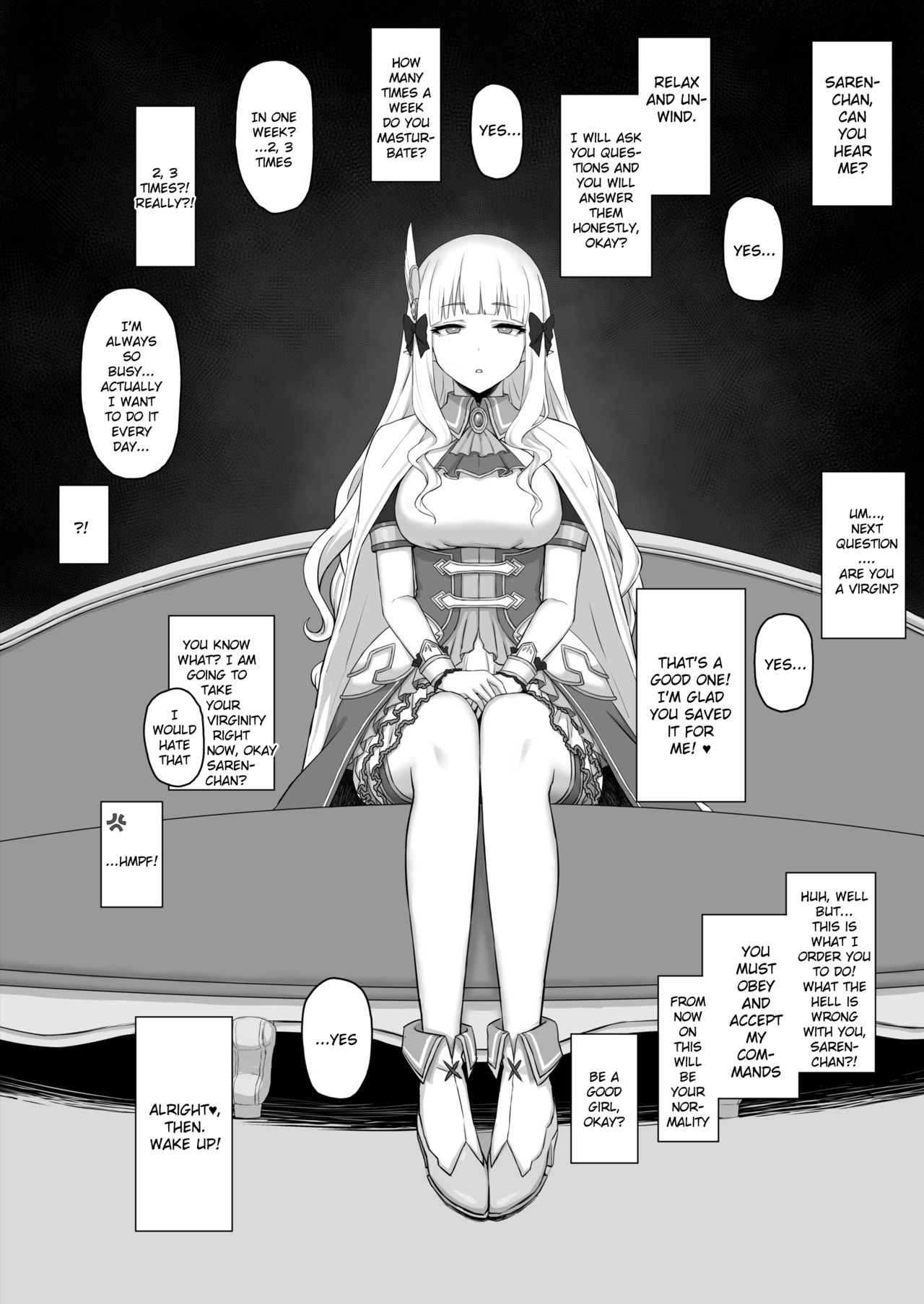 Hypnotized Princess page 5