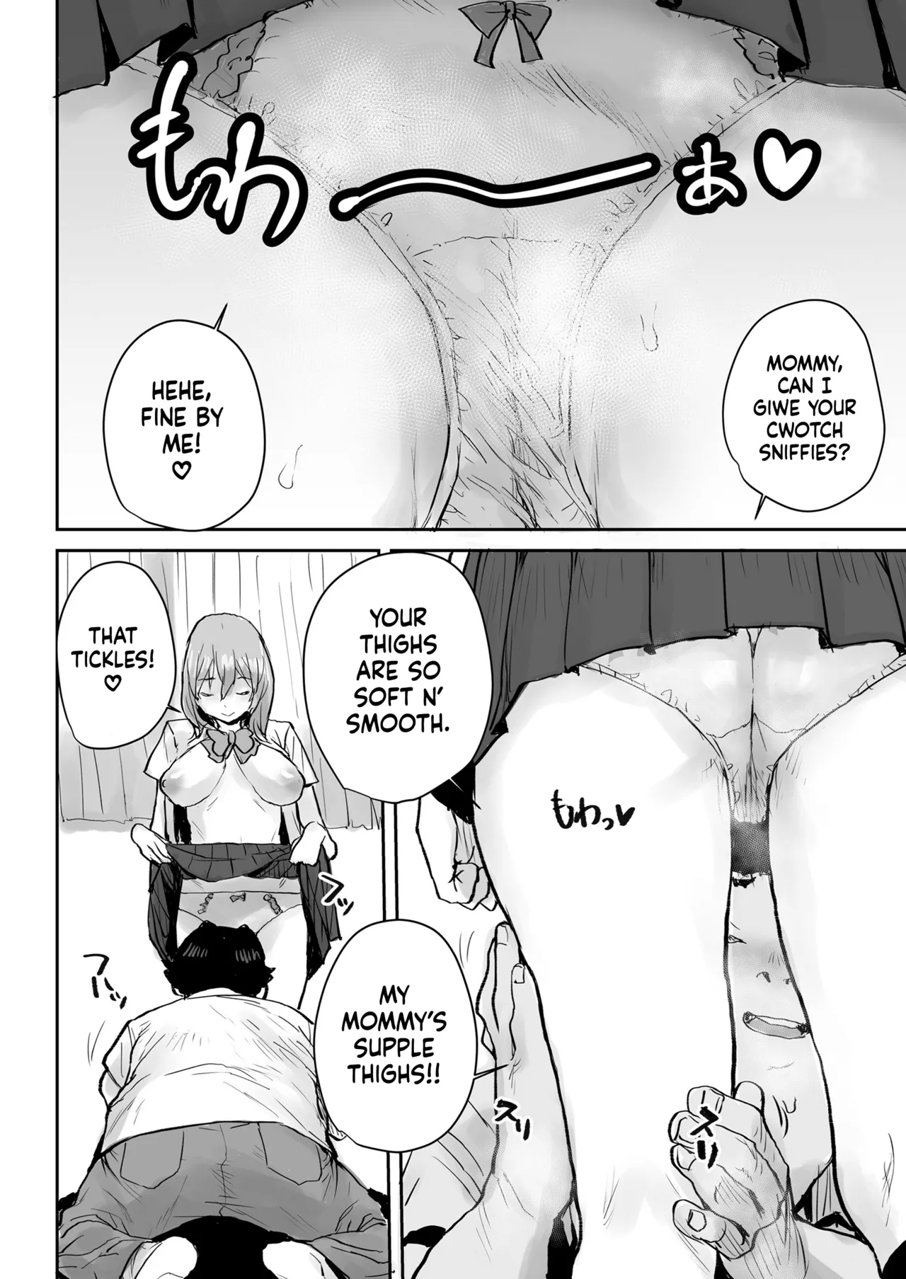 Hypnotizing My Kind HS Student Into My Lactating Mommy page 15