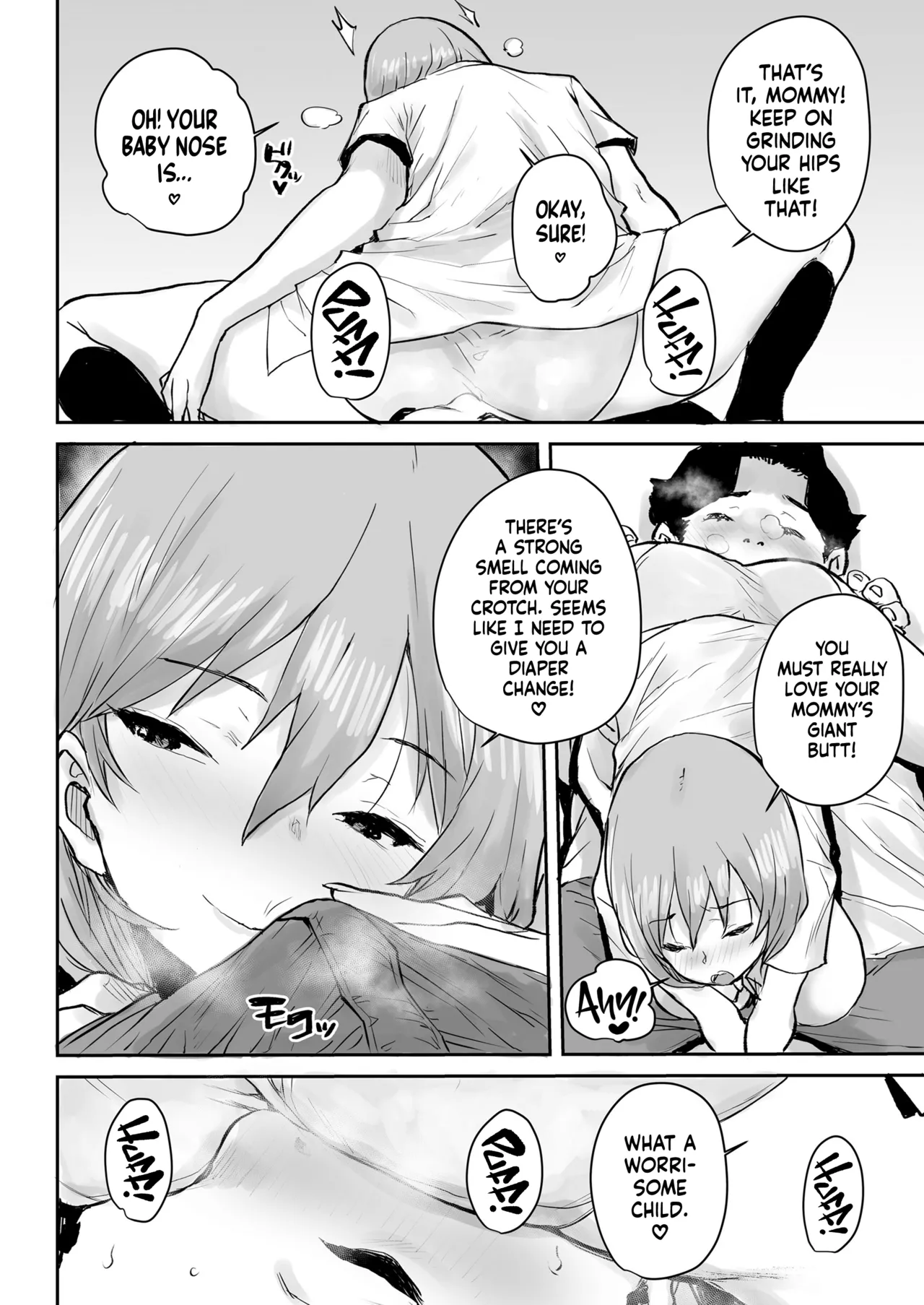 Hypnotizing My Kind HS Student Into My Lactating Mommy page 17
