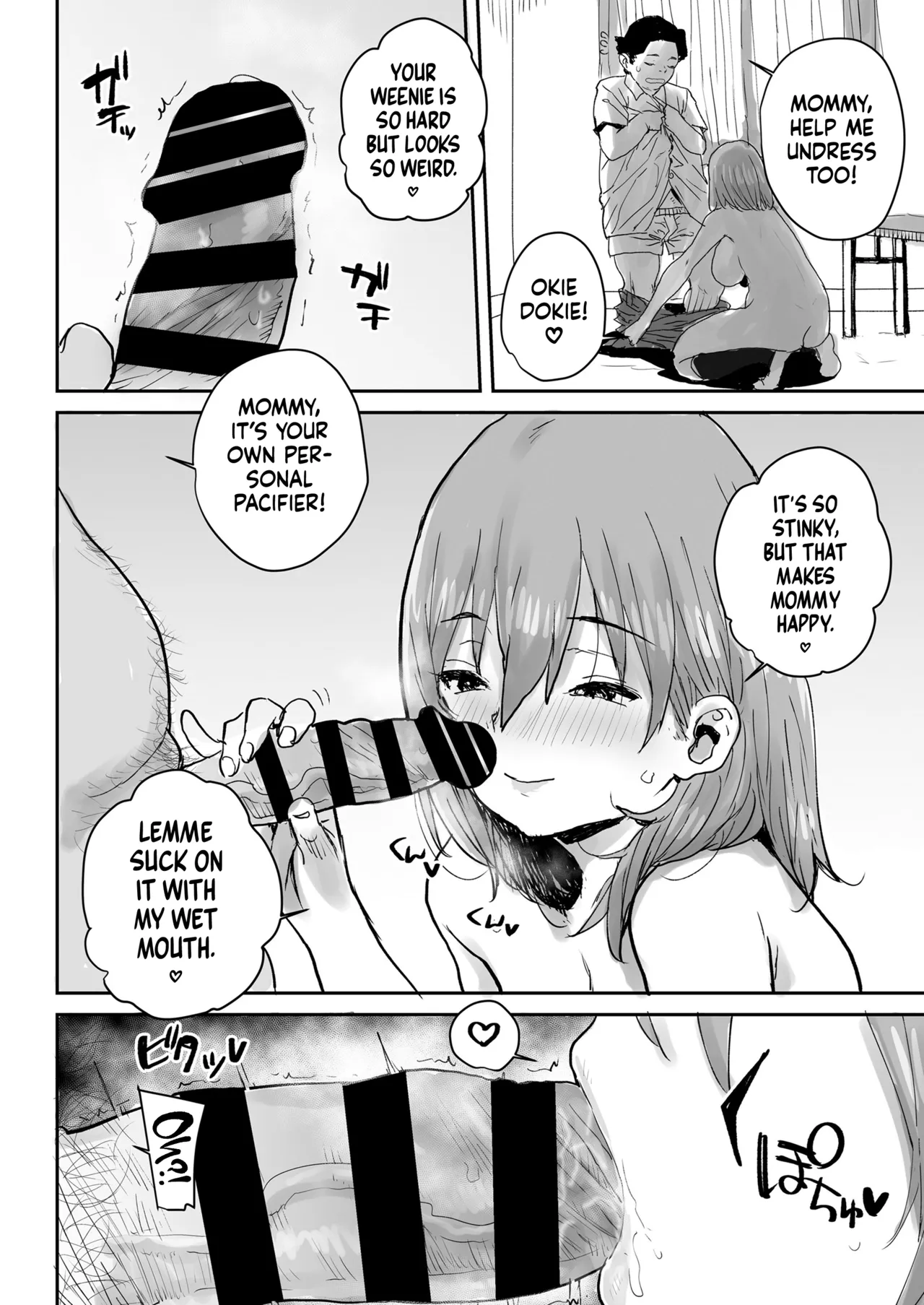 Hypnotizing My Kind HS Student Into My Lactating Mommy page 27
