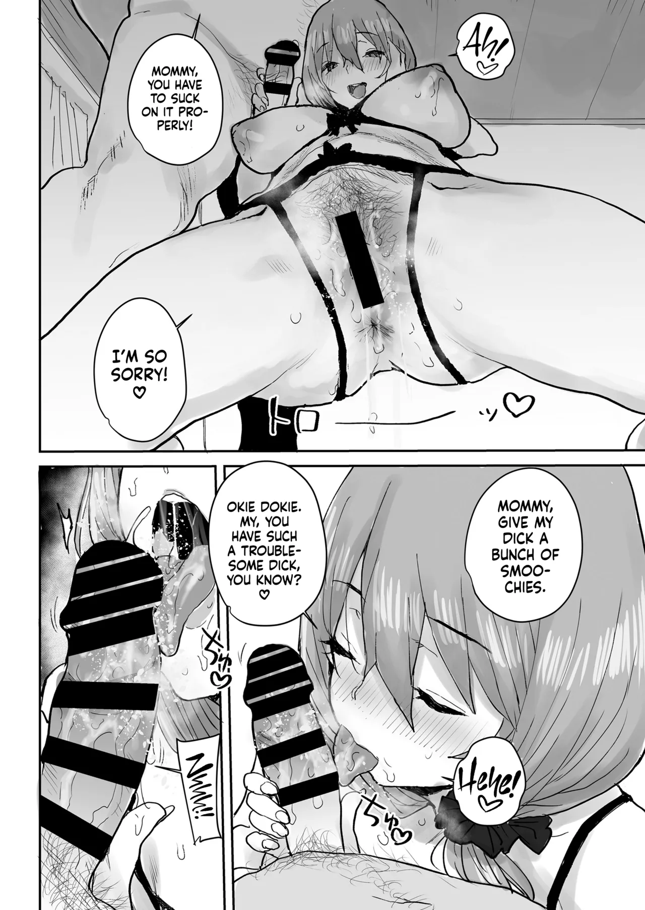 Hypnotizing My Kind HS Student Into My Lactating Mommy page 37