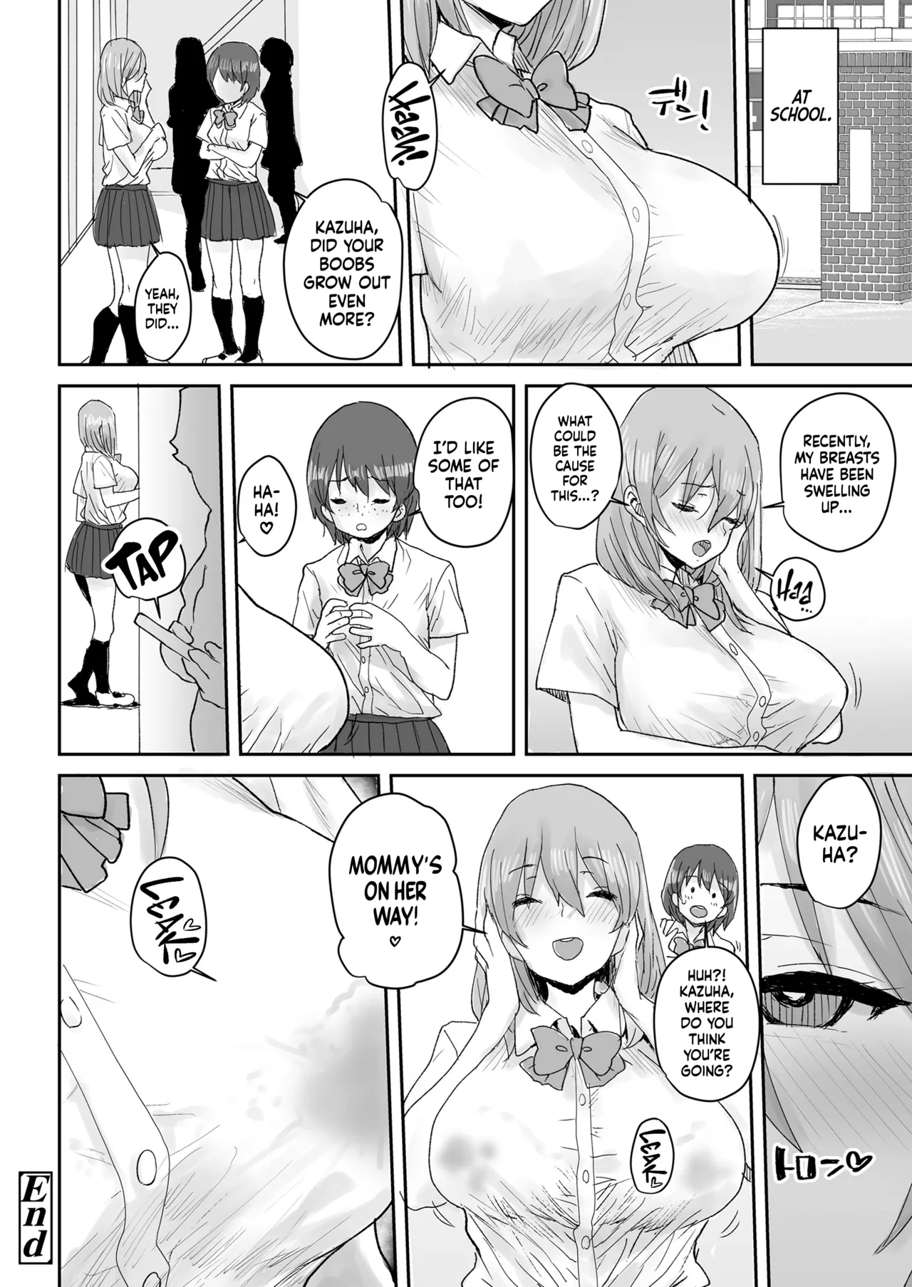 Hypnotizing My Kind HS Student Into My Lactating Mommy page 61