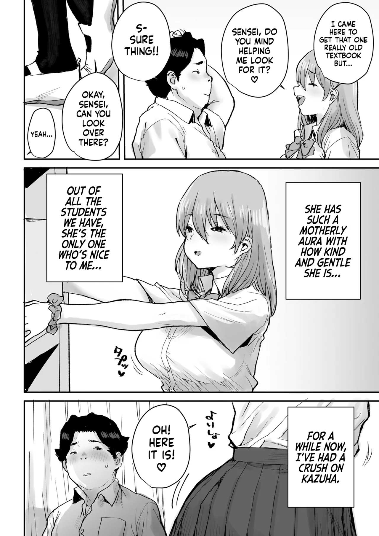 Hypnotizing My Kind HS Student Into My Lactating Mommy page 7