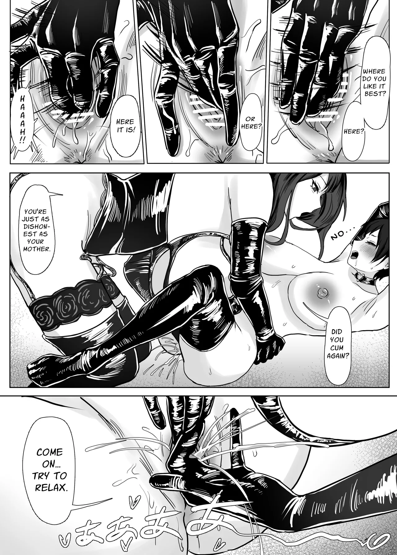 I (A Girl) Became My Mom's Friend's Sex Slave page 14