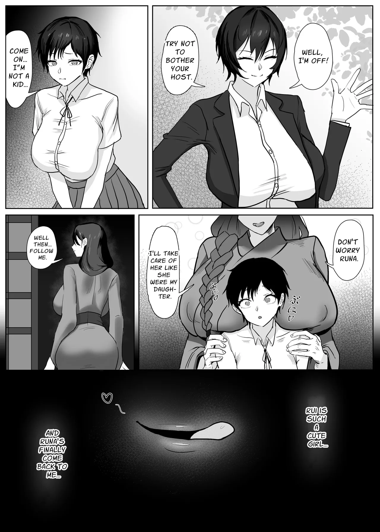 I (A Girl) Became My Mom's Friend's Sex Slave page 5
