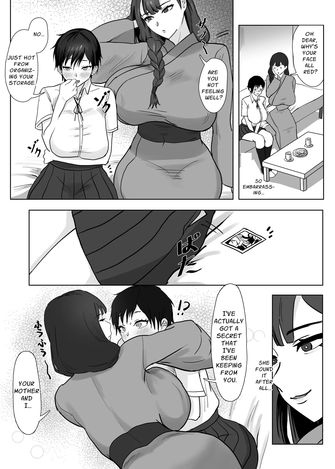 I (A Girl) Became My Mom's Friend's Sex Slave page 9