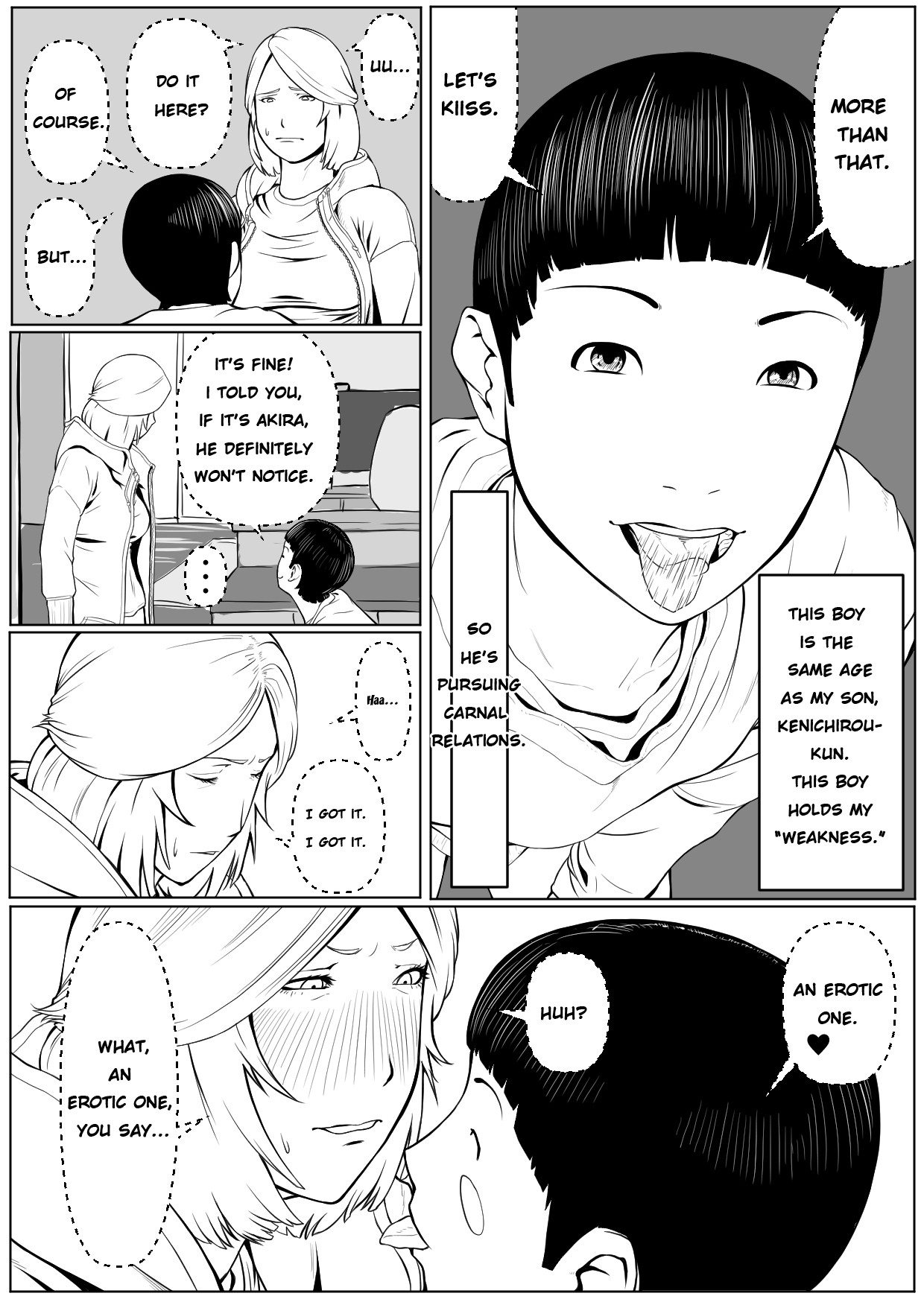 I Acted Dumb About Mother's Secret page 13