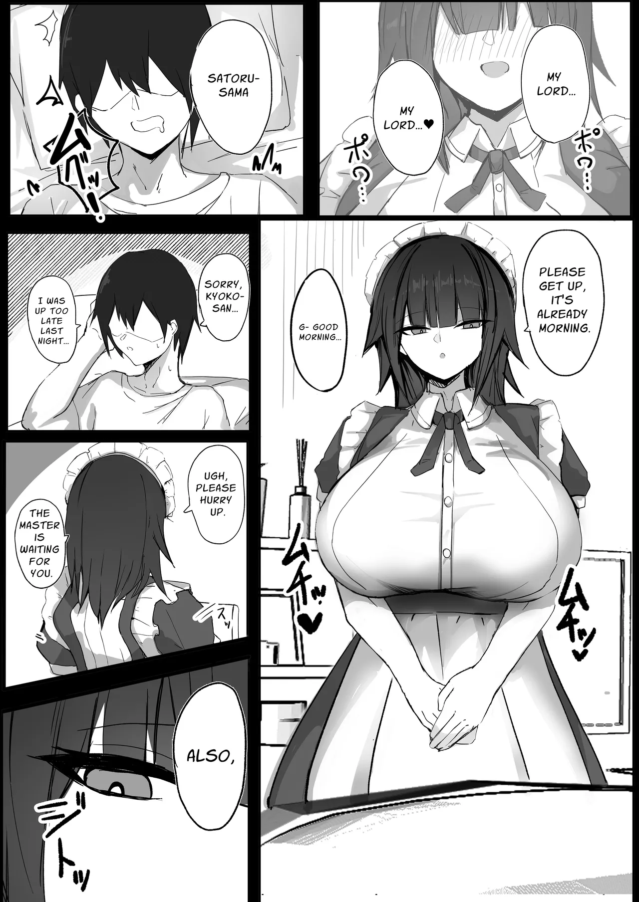 I Am The Master of a J-Cup Busty Maid page 2