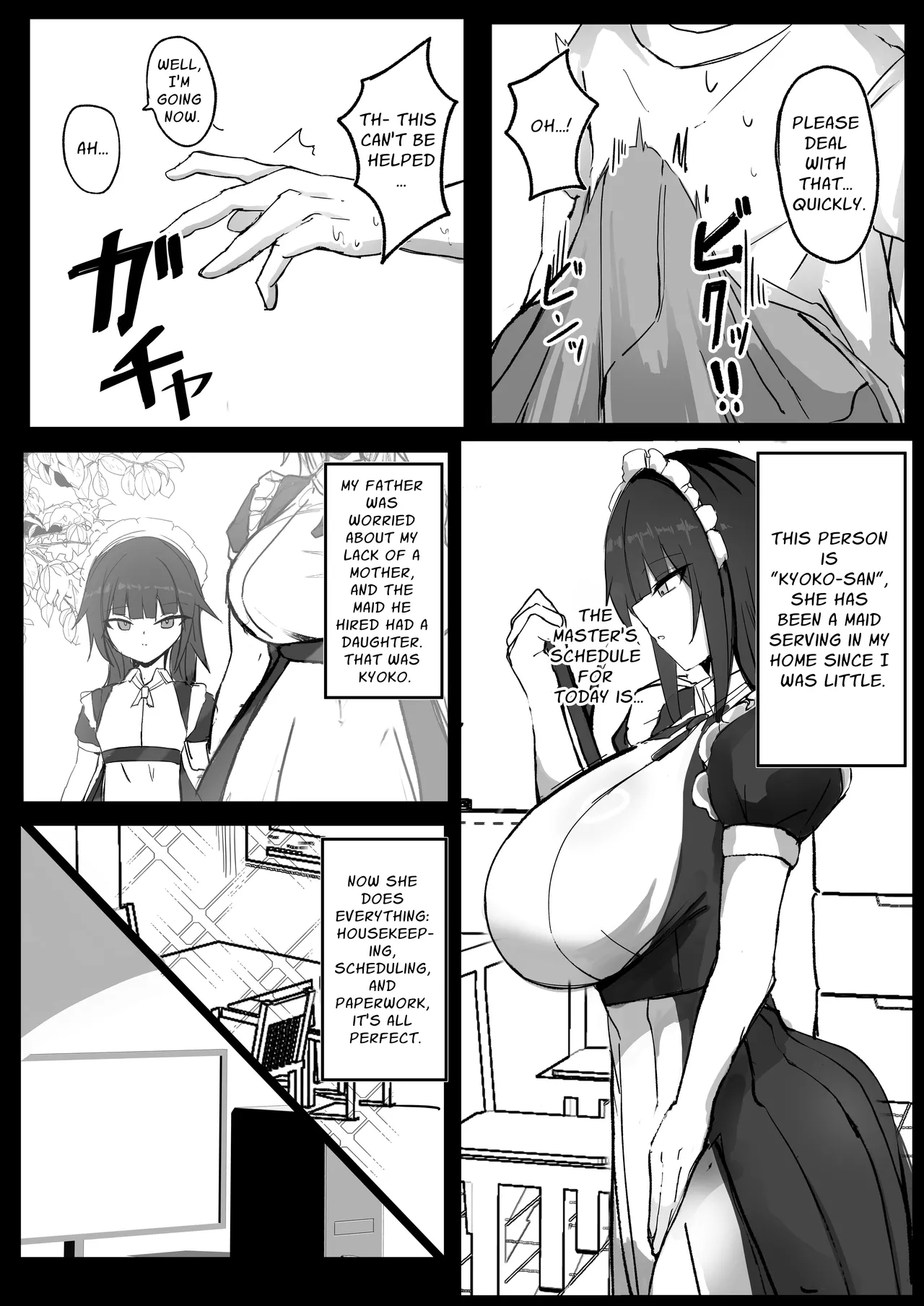 I Am The Master of a J-Cup Busty Maid page 3