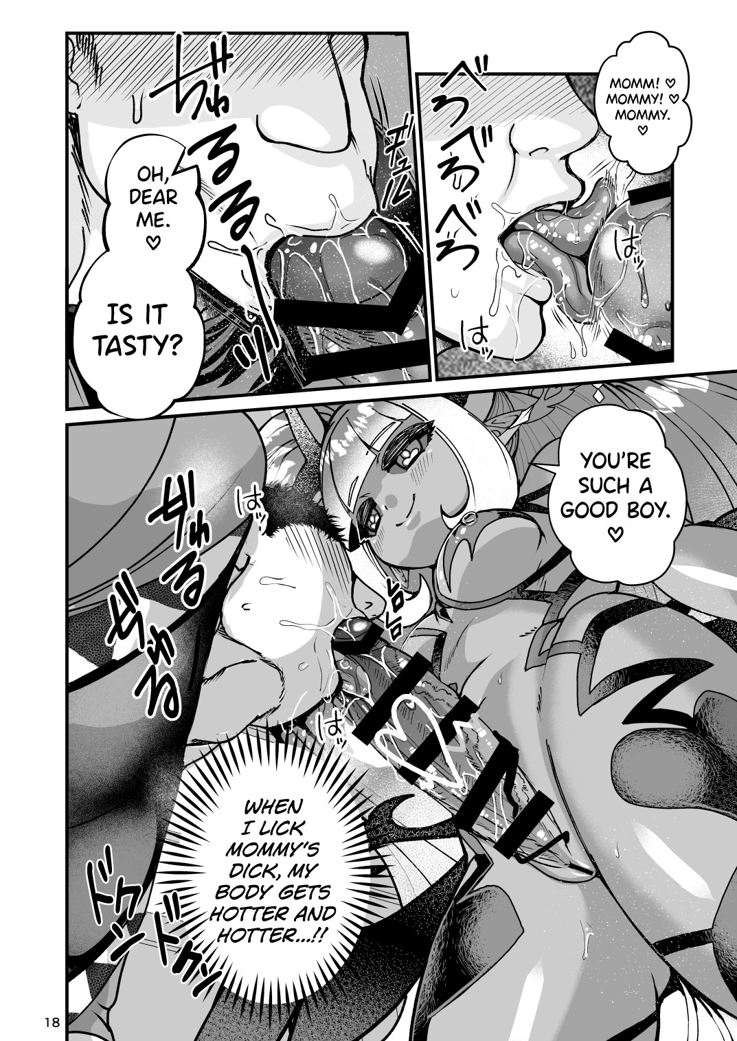 I Became a Dickgirl Devil Mama's Bitch page 18