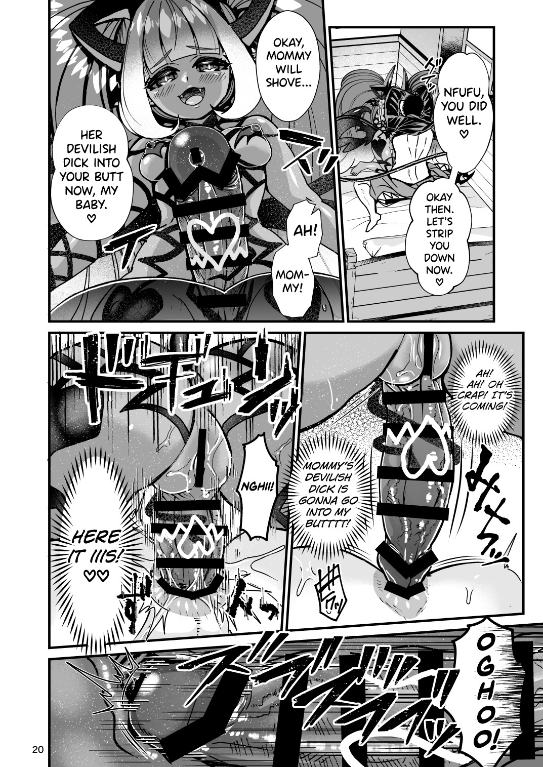 I Became a Dickgirl Devil Mama's Bitch page 20