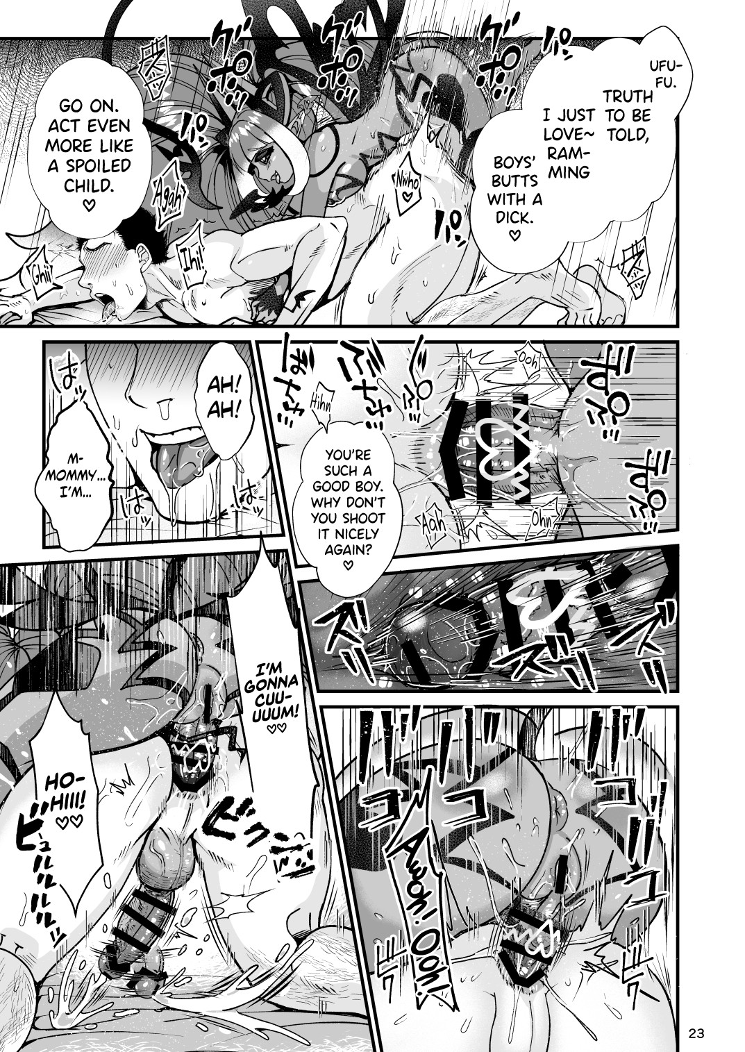 I Became a Dickgirl Devil Mama's Bitch page 23