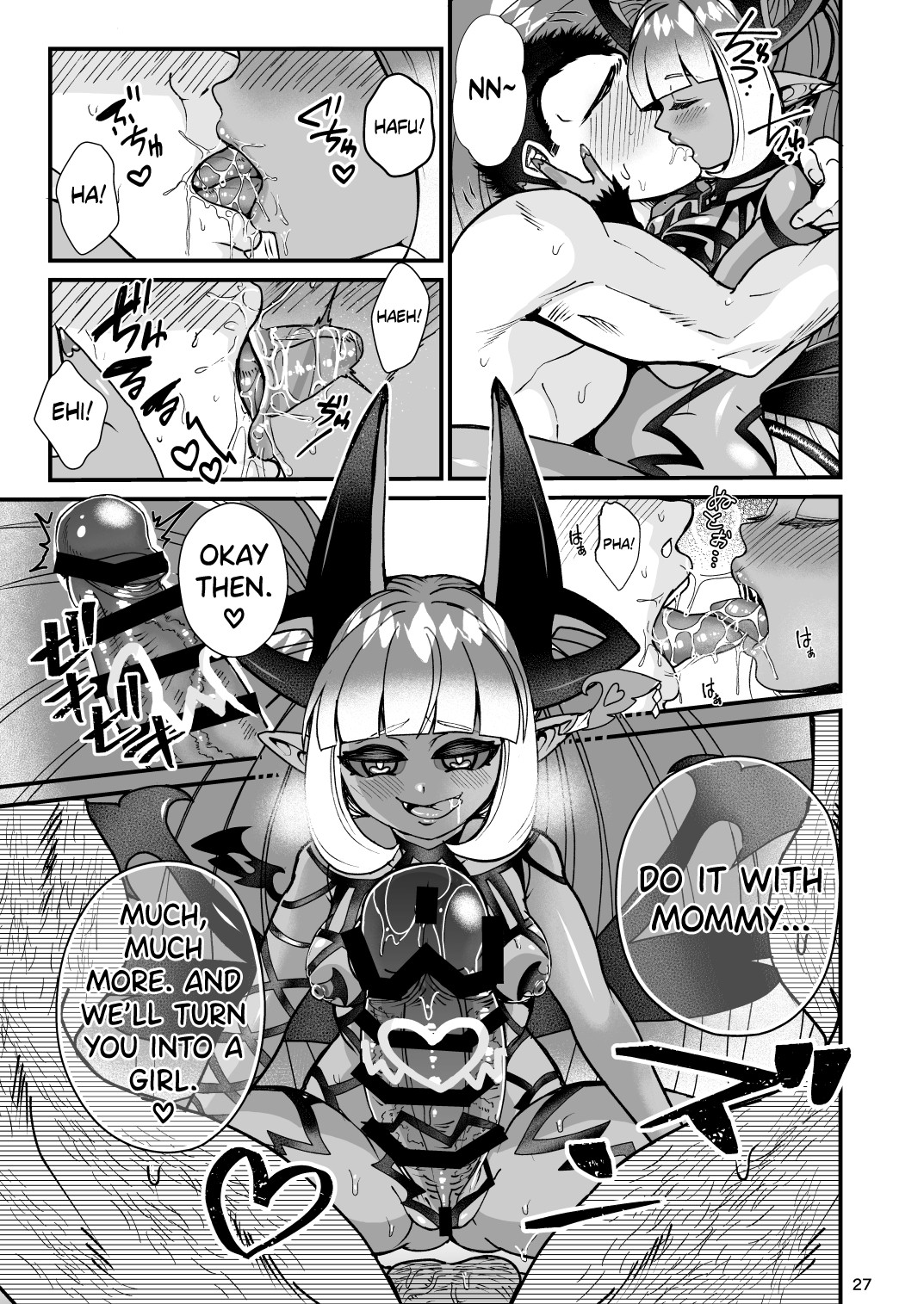 I Became a Dickgirl Devil Mama's Bitch page 27