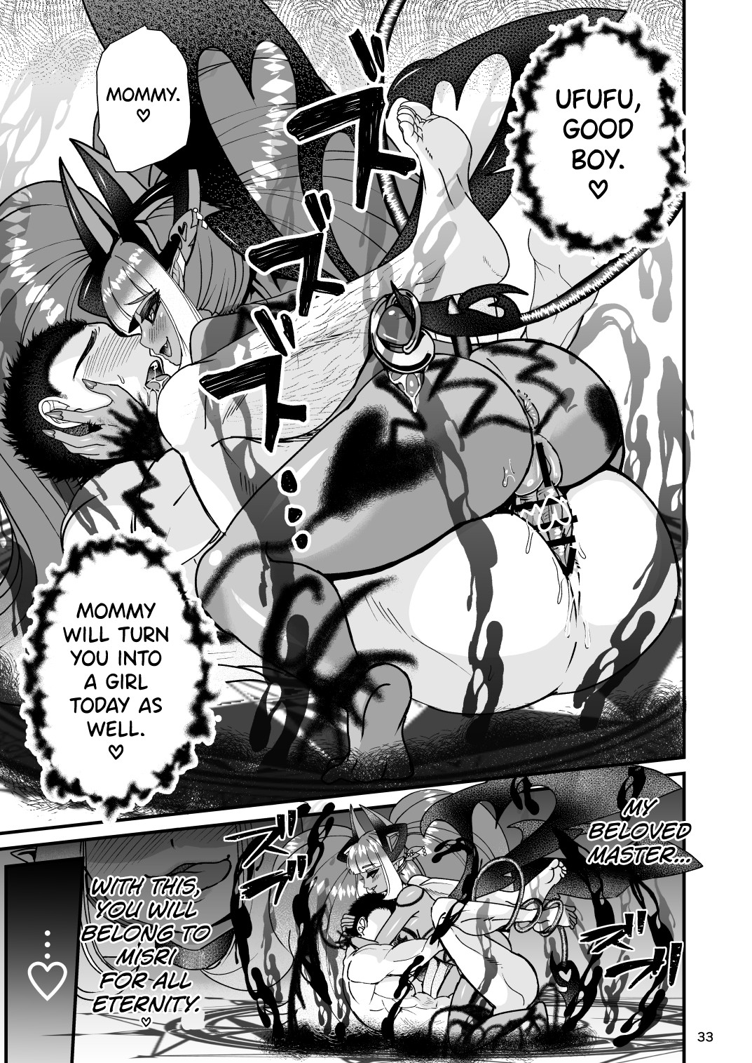 I Became a Dickgirl Devil Mama's Bitch page 33