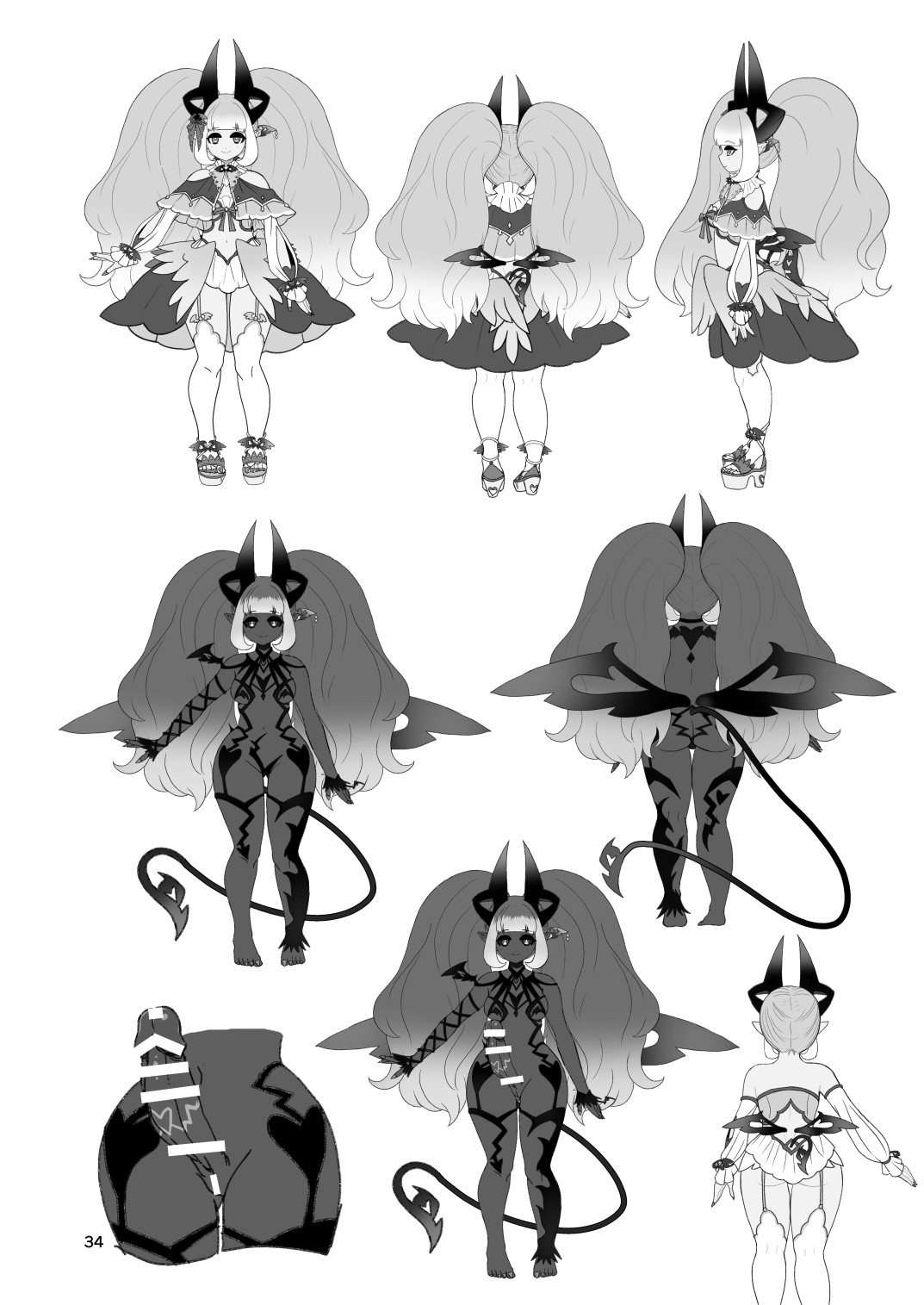 I Became a Dickgirl Devil Mama's Bitch page 34