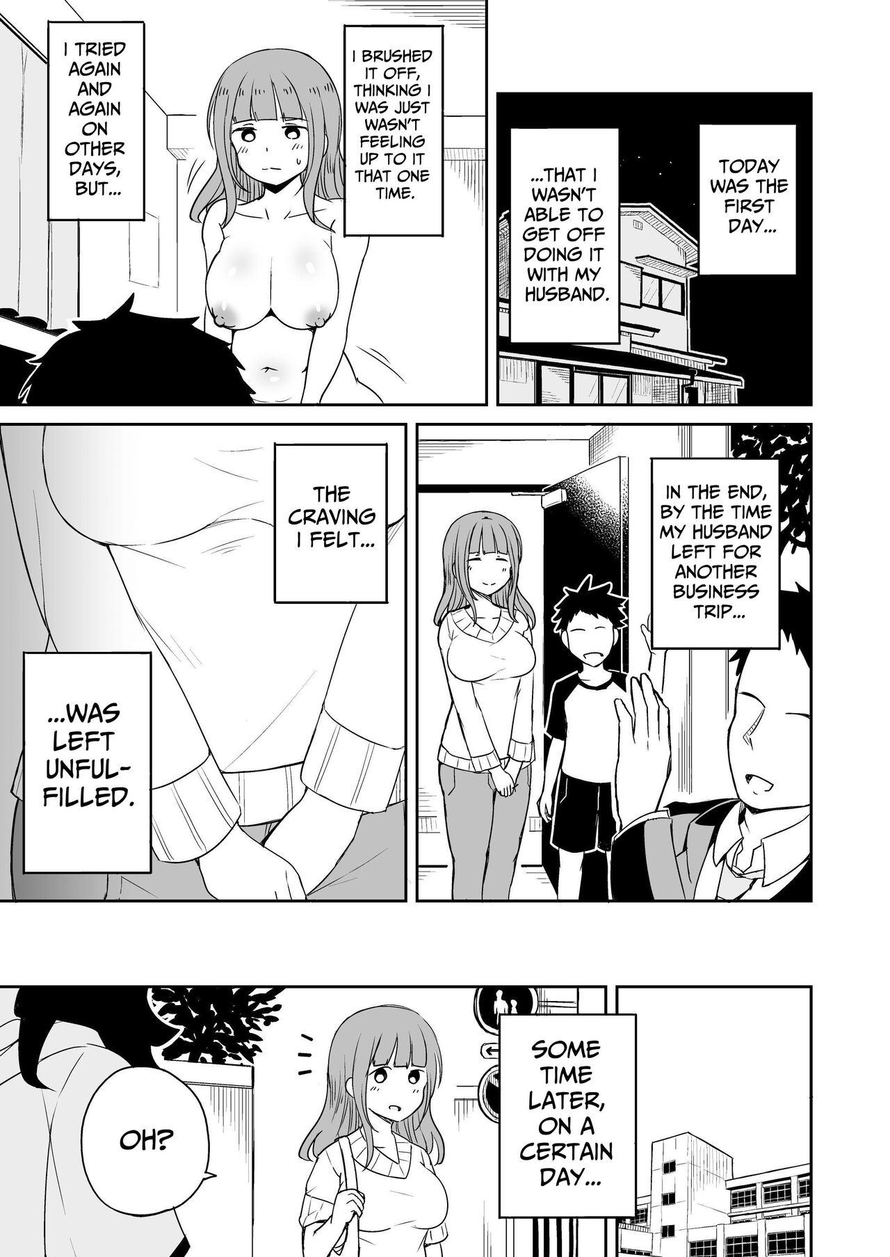 I Became Fuck Buddies With My Son's Friend page 24