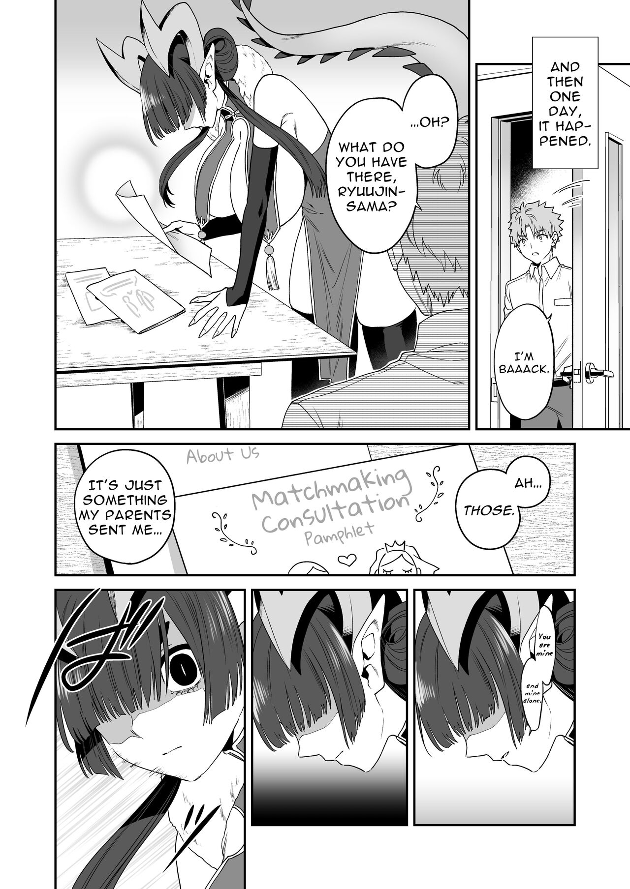 I Broke The Seal Locking Away A Big Dragon God, And She Took Me As Her Mate page 11