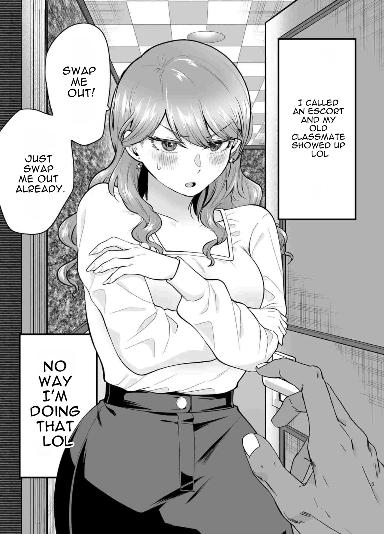 I Called an Escort and My Former Classmate Showed Up 2 page 5