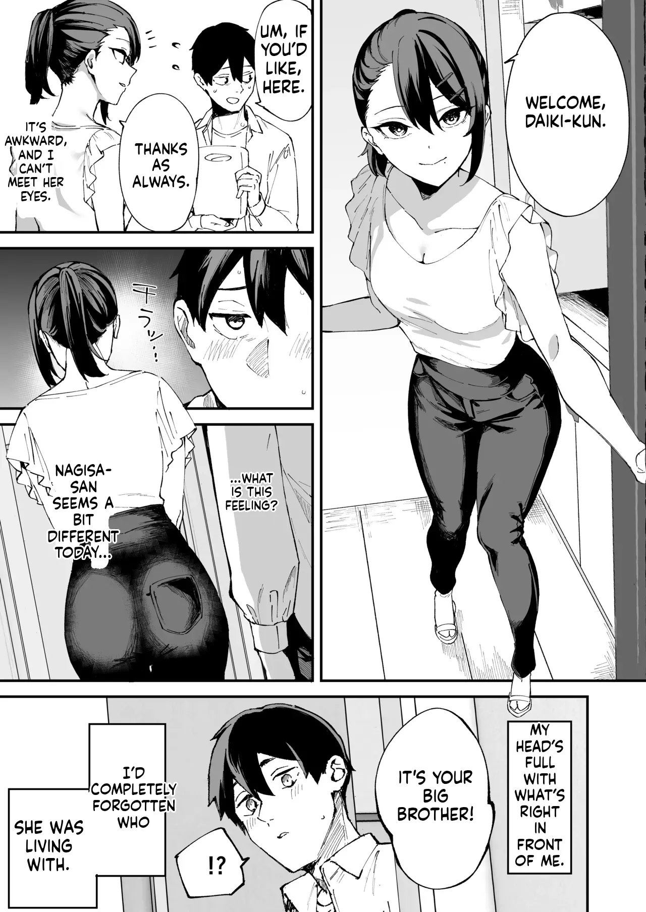 I called an escort service, but her sister showed up instead. page 36