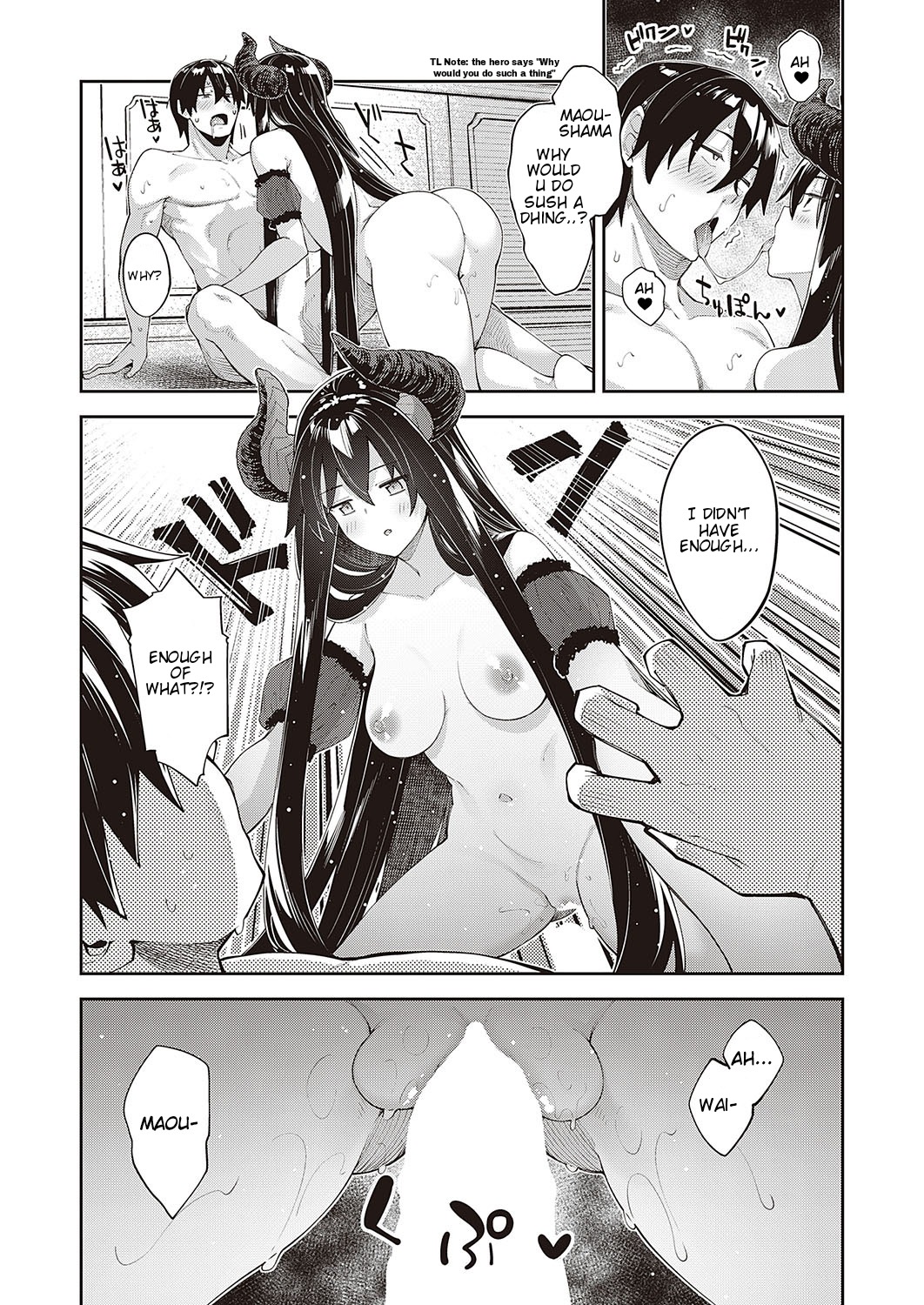 I Came to Another World, So I Think I'm Gonna Enjoy My Sex Skills to the Fullest! #6 -Maou Side- page 9
