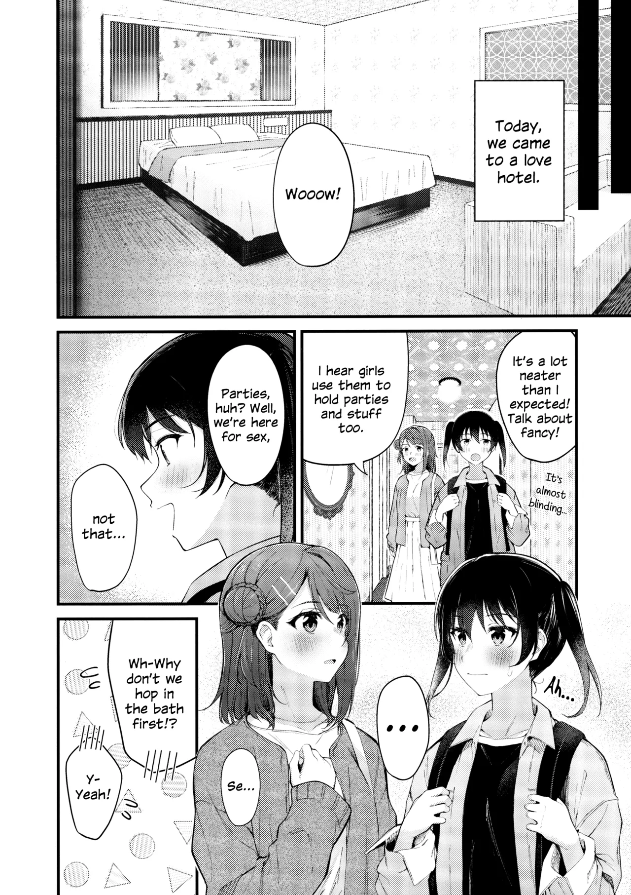 I Came to the Love Hotel. page 5