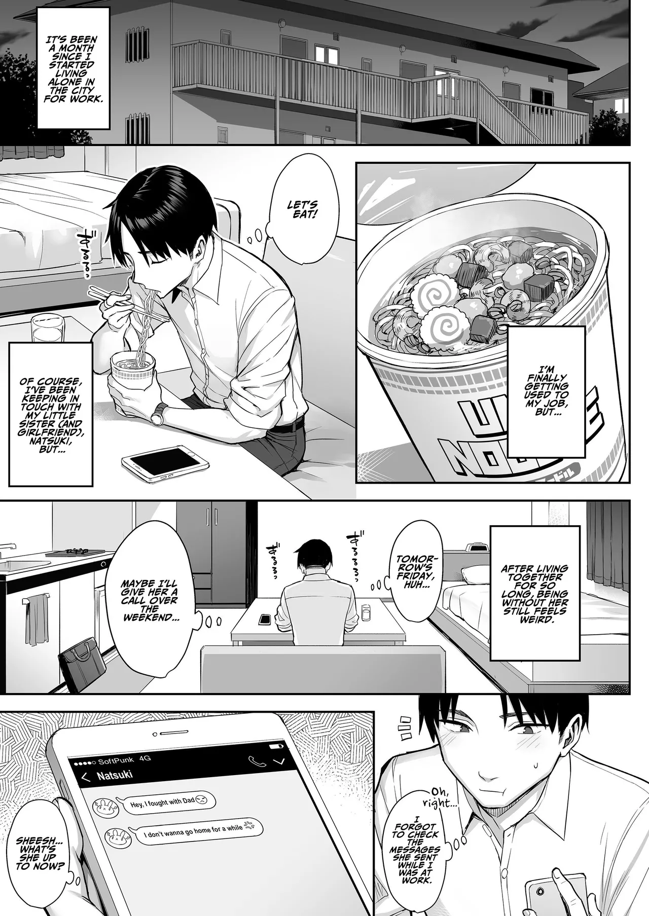 I Can't Handle My Former Bookworm Little Sister Now That She's a Slut!! 4 page 3