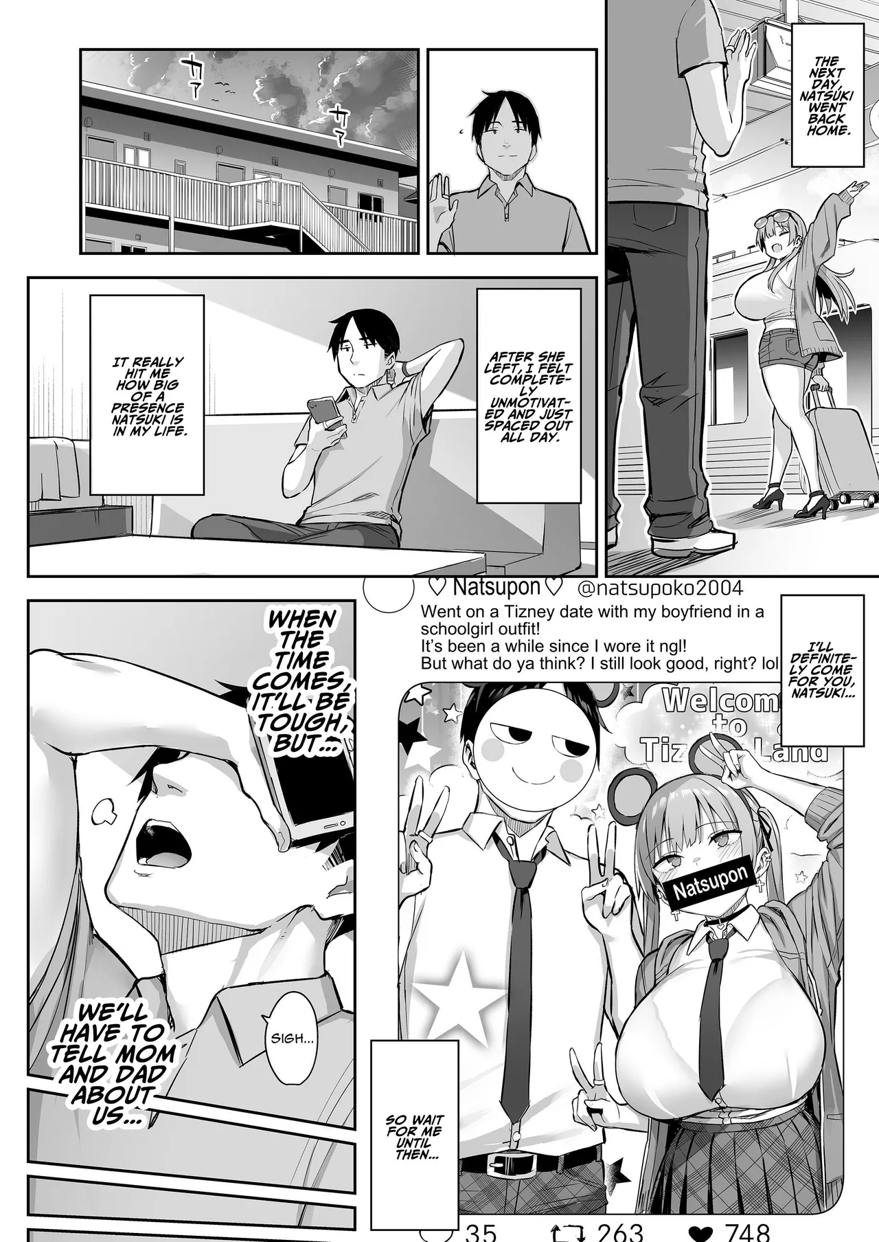I Can't Handle My Former Bookworm Little Sister Now That She's a Slut!! 4 page 50