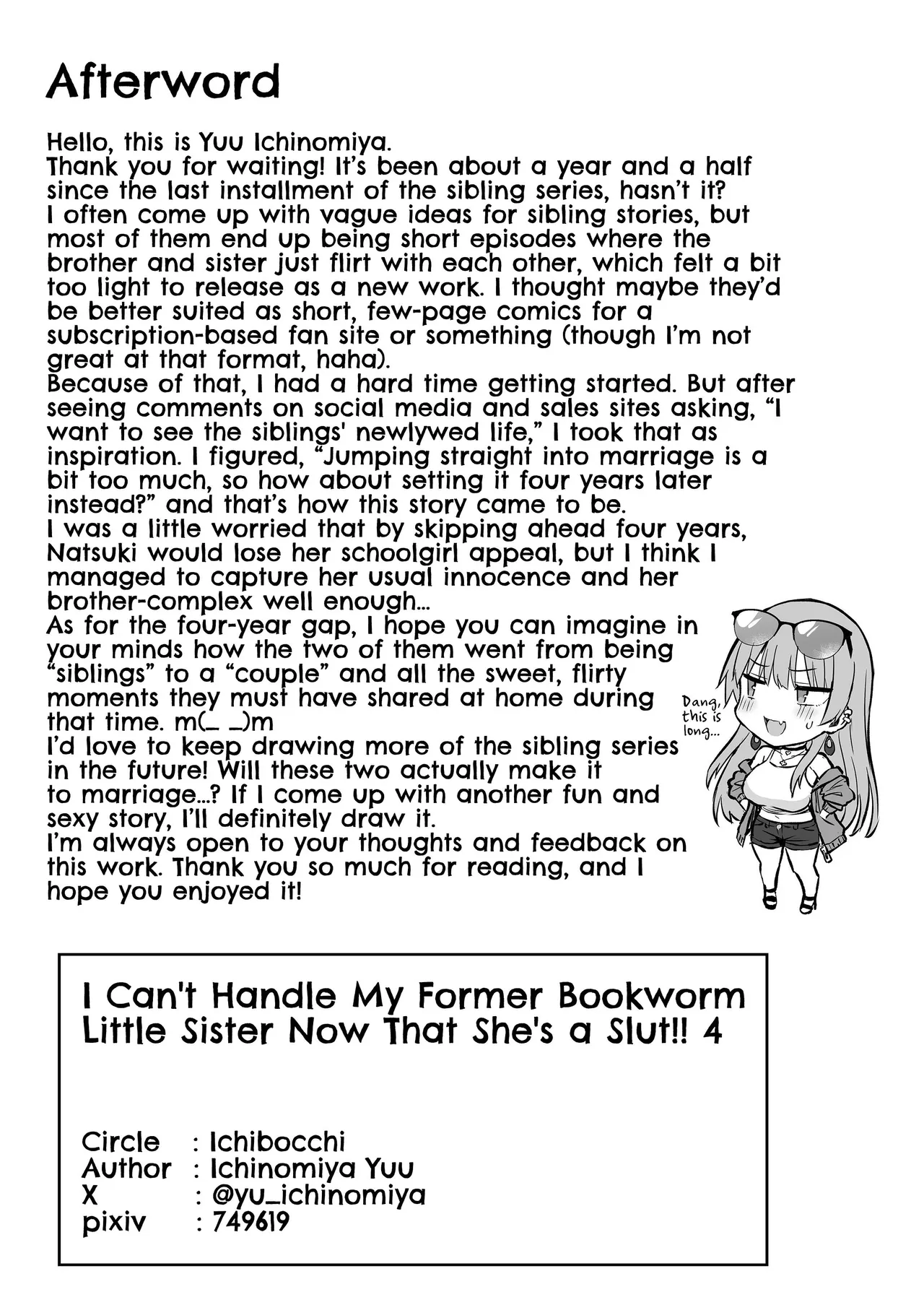 I Can't Handle My Former Bookworm Little Sister Now That She's a Slut!! 4 page 53