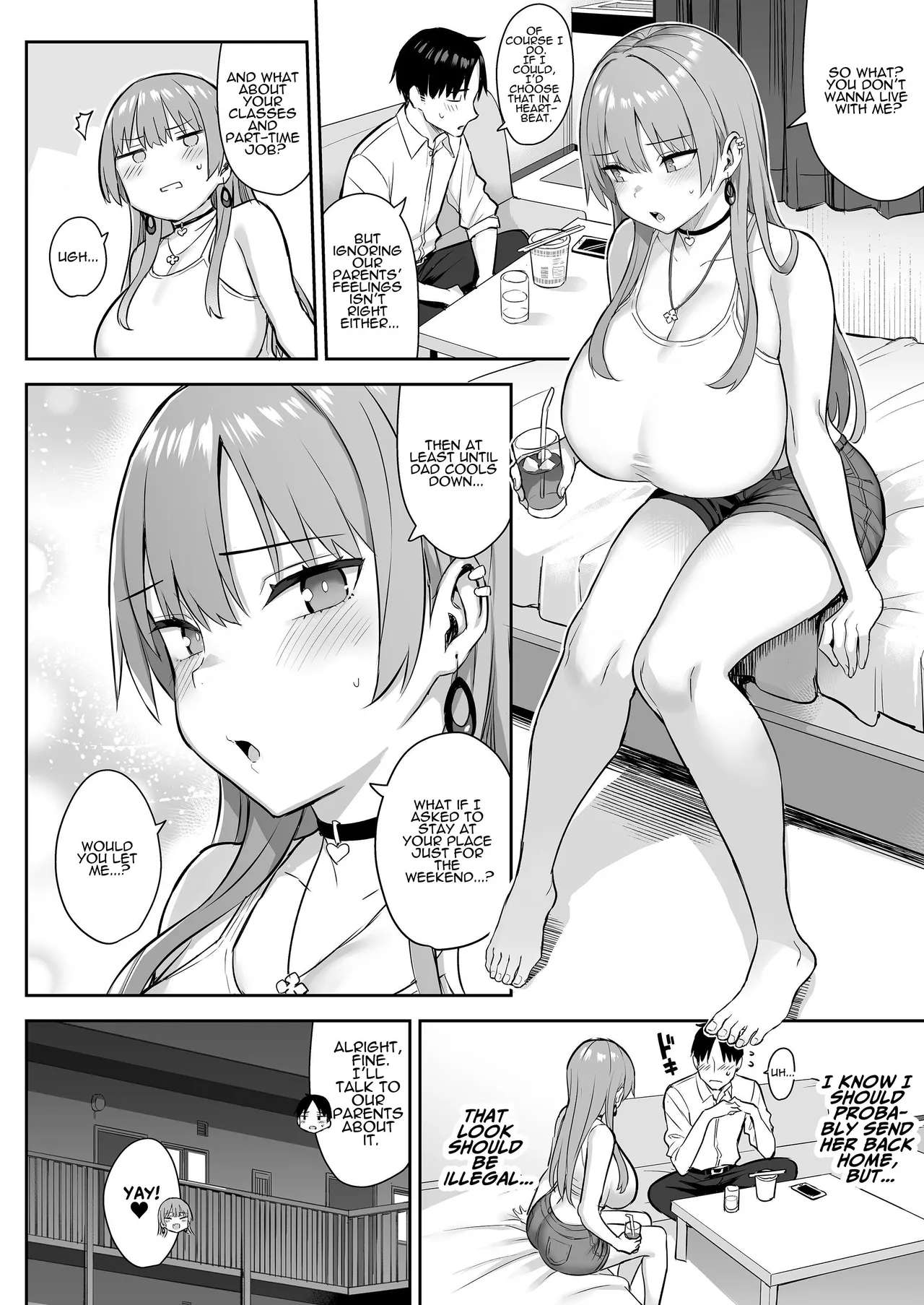 I Can't Handle My Former Bookworm Little Sister Now That She's a Slut!! 4 page 6
