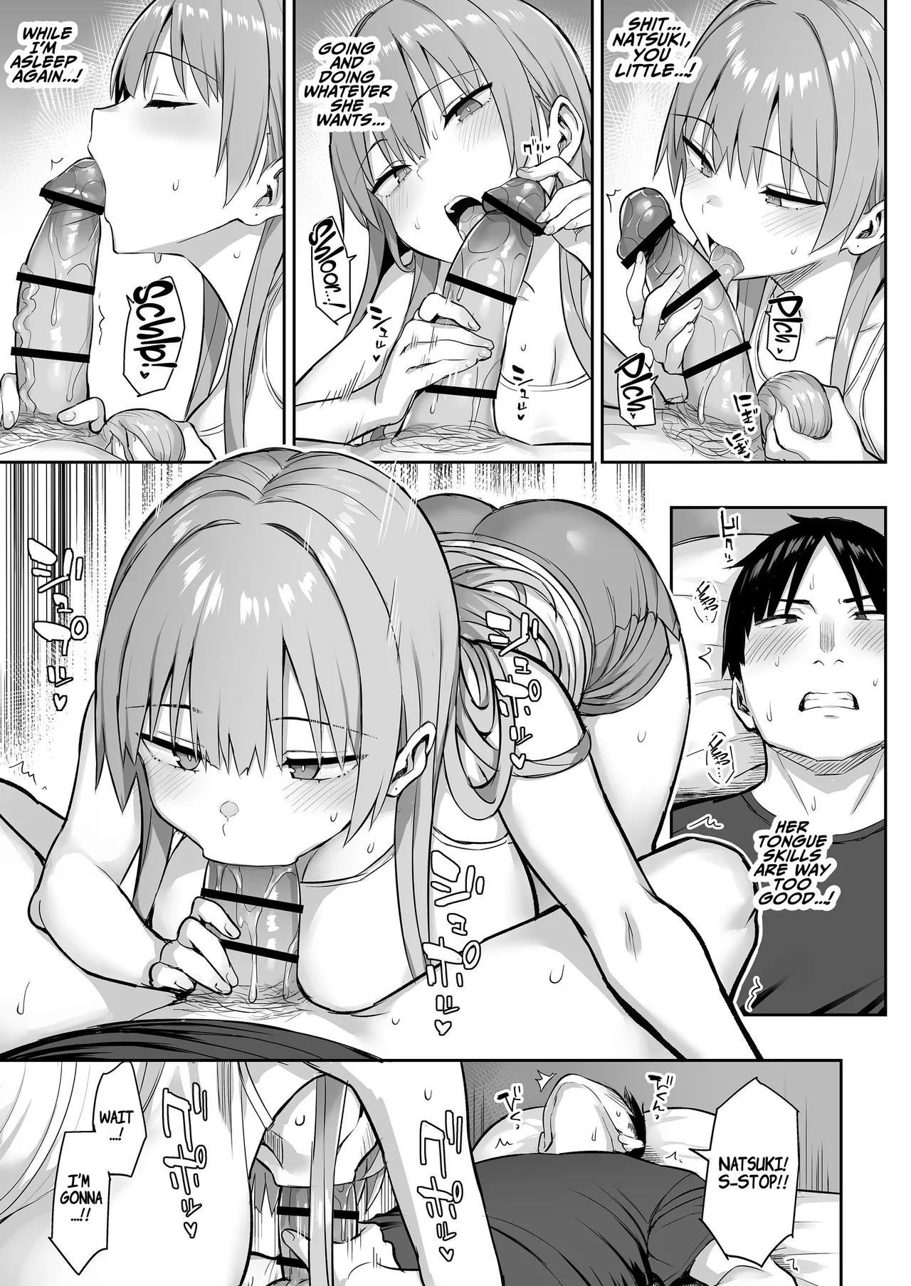 I Can't Handle My Former Bookworm Little Sister Now That She's a Slut!! 4 page 9