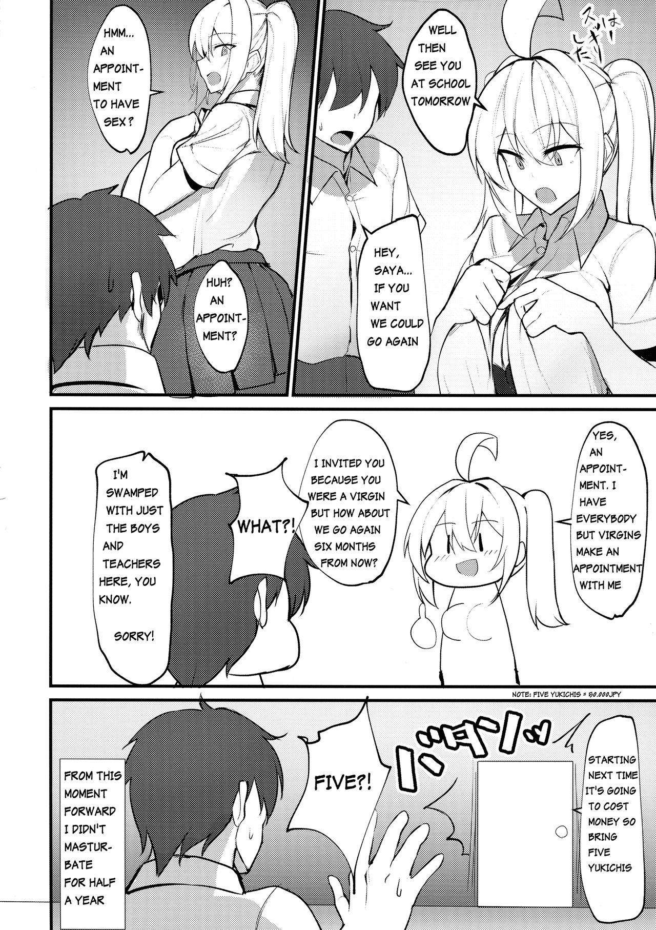 I Can't Help But Think About The Gyaru With Massive Breasts In My Class page 24