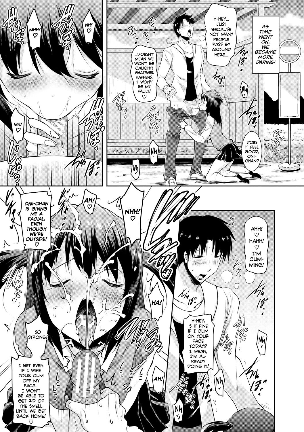 I Can't Live Without My Little Sister's Tongue Chapter 01-02 + Secret Baby-making Sex with a Big-titted Mother and Daughter! page 25
