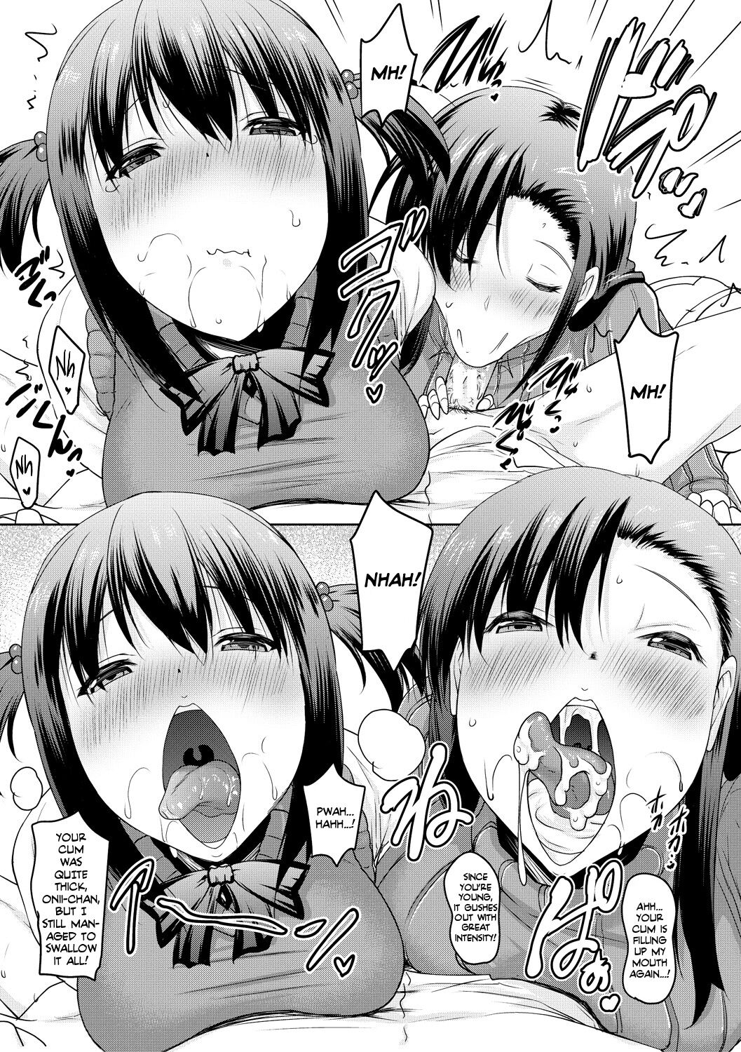 I Can't Live Without My Little Sister's Tongue Chapter 01-02 + Secret Baby-making Sex with a Big-titted Mother and Daughter! page 55