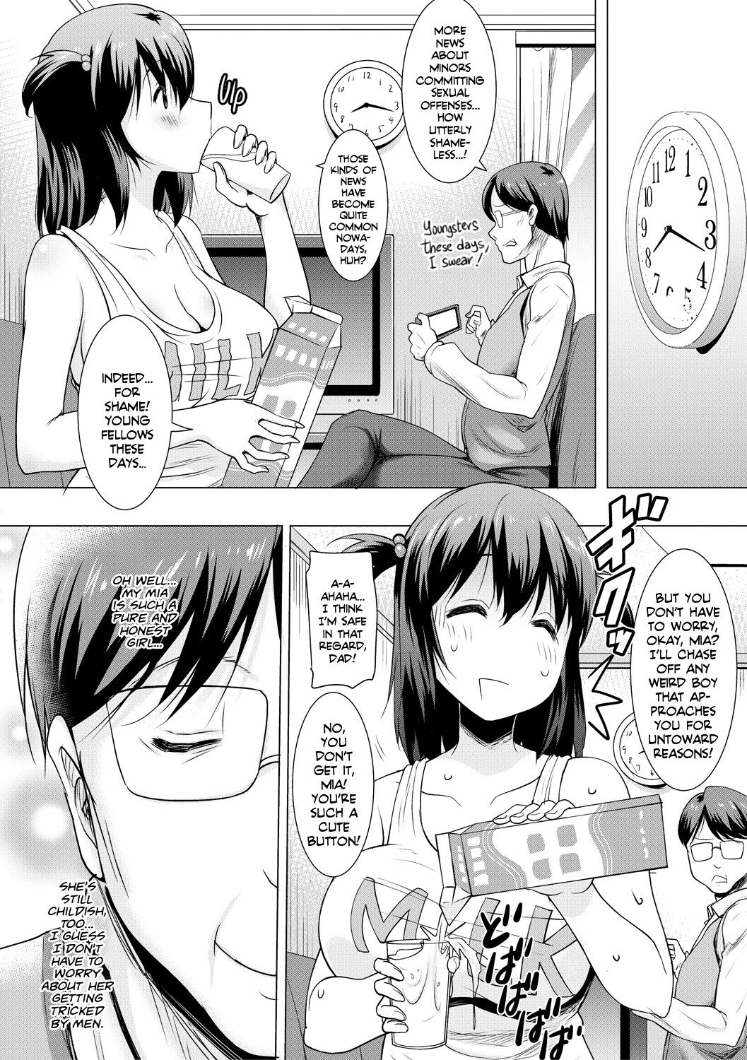 I Can't Live Without My Little Sister's Tongue Chapter 01-02 + Secret Baby-making Sex with a Big-titted Mother and Daughter! page 86